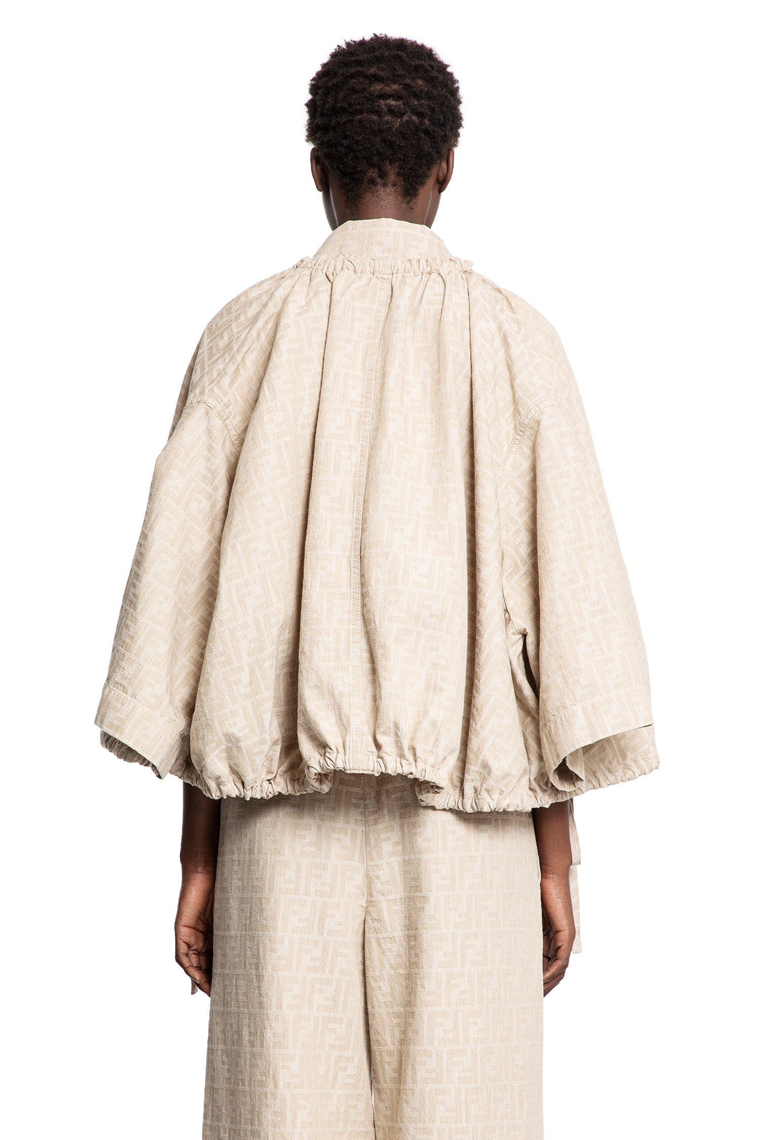 Ff Chambray Denim Cape Fendi – Гарантія оригінальності – збільшений вид