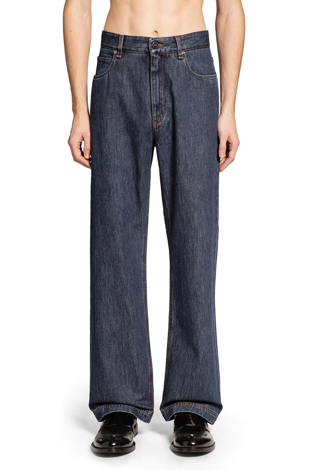 5 Pocket Straight Jeans Fendi оригінал – Купити в Україні – вид ззаду