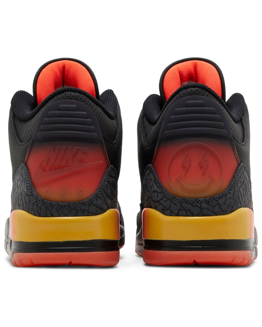 Nike x J Balvin Air Jordan 3 Rio Air jordan оригінал – Купити в Україні – вид ззаду - AIR JORDAN