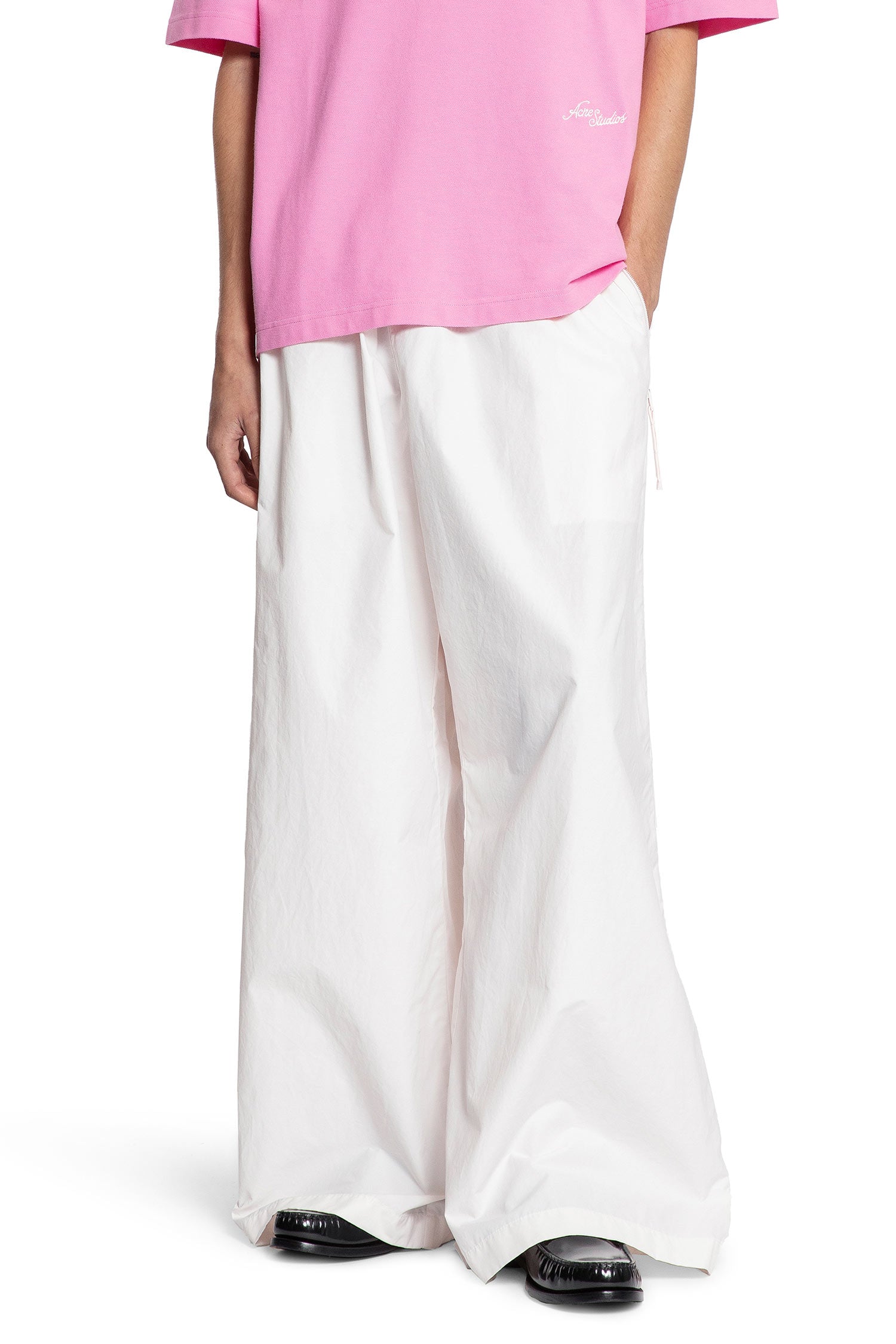 Relaxed Fit Trousers Acne studios – Гарантія оригінальності – боковий вид