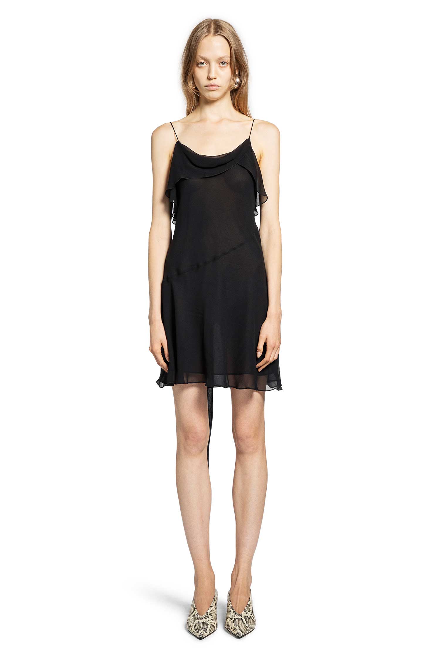 Silk Mini Dress Acne studios – Гарантія оригінальності – вид ззаду