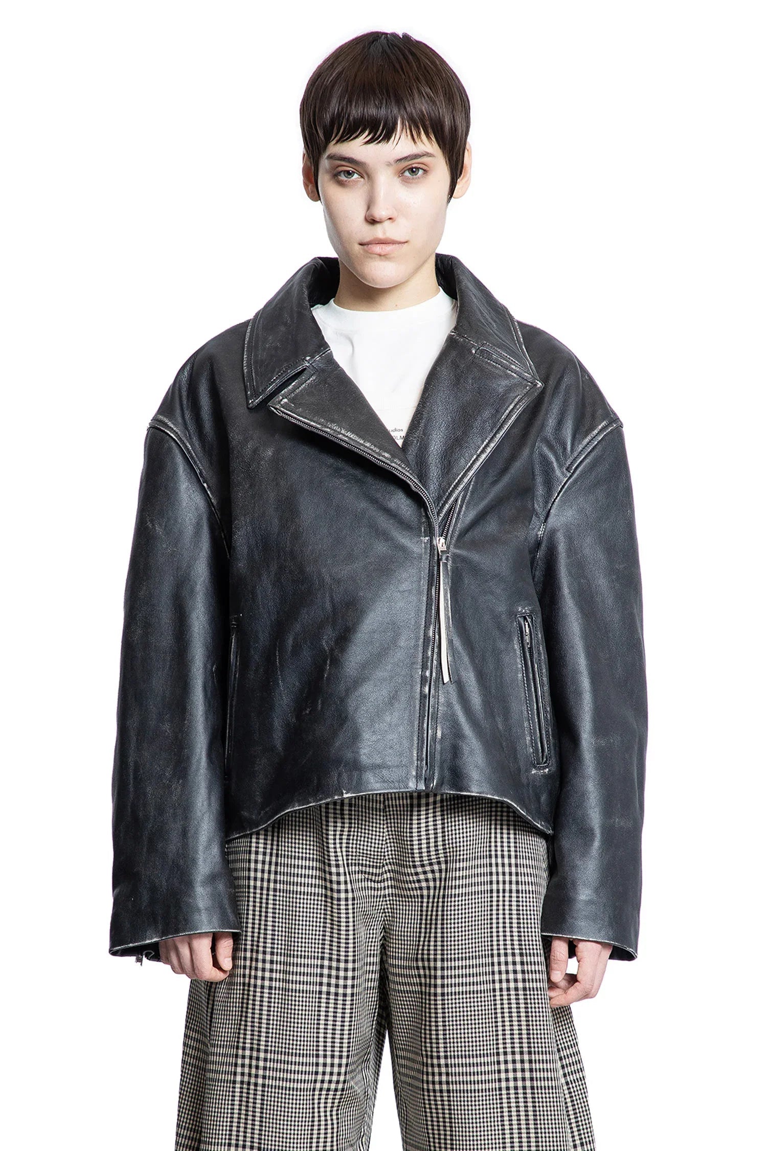 Giacca da motociclista sdrucita - ACNE STUDIOS