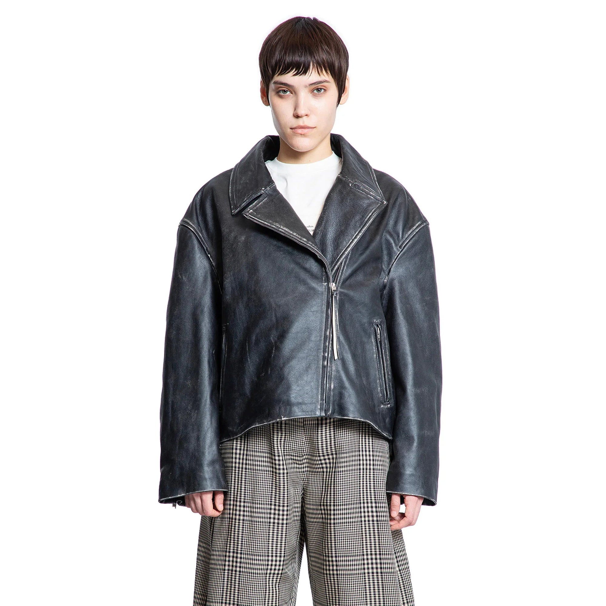 Giacca da motociclista sdrucita - ACNE STUDIOS