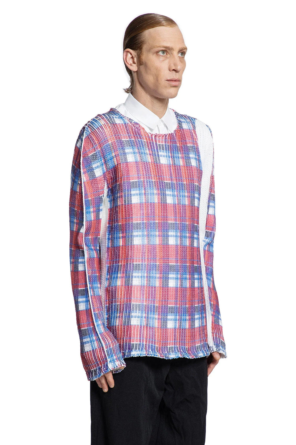 Man Red Shirts Comme des garcons – Гарантія оригінальності – детальний вид