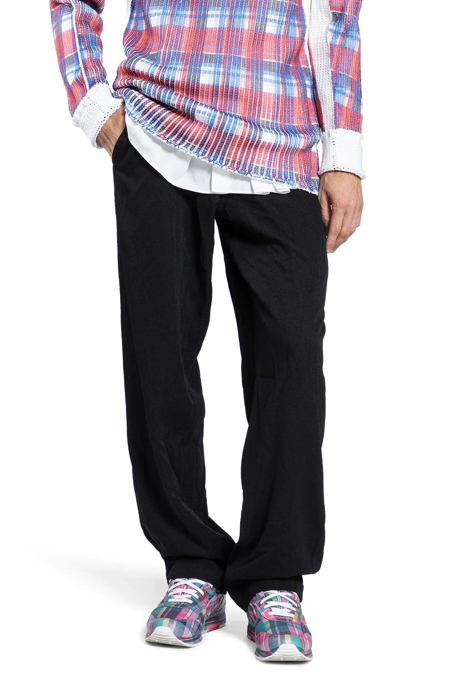 Man Black Trousers Comme des garcons оригінал – Купити в Україні – боковий вид