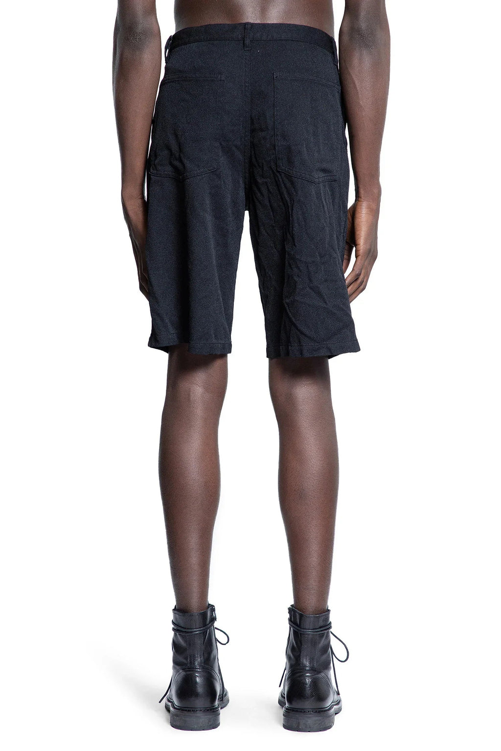 Crinkled Nylon Denim Shorts Comme des garcons – Гарантія оригінальності – збільшений вид