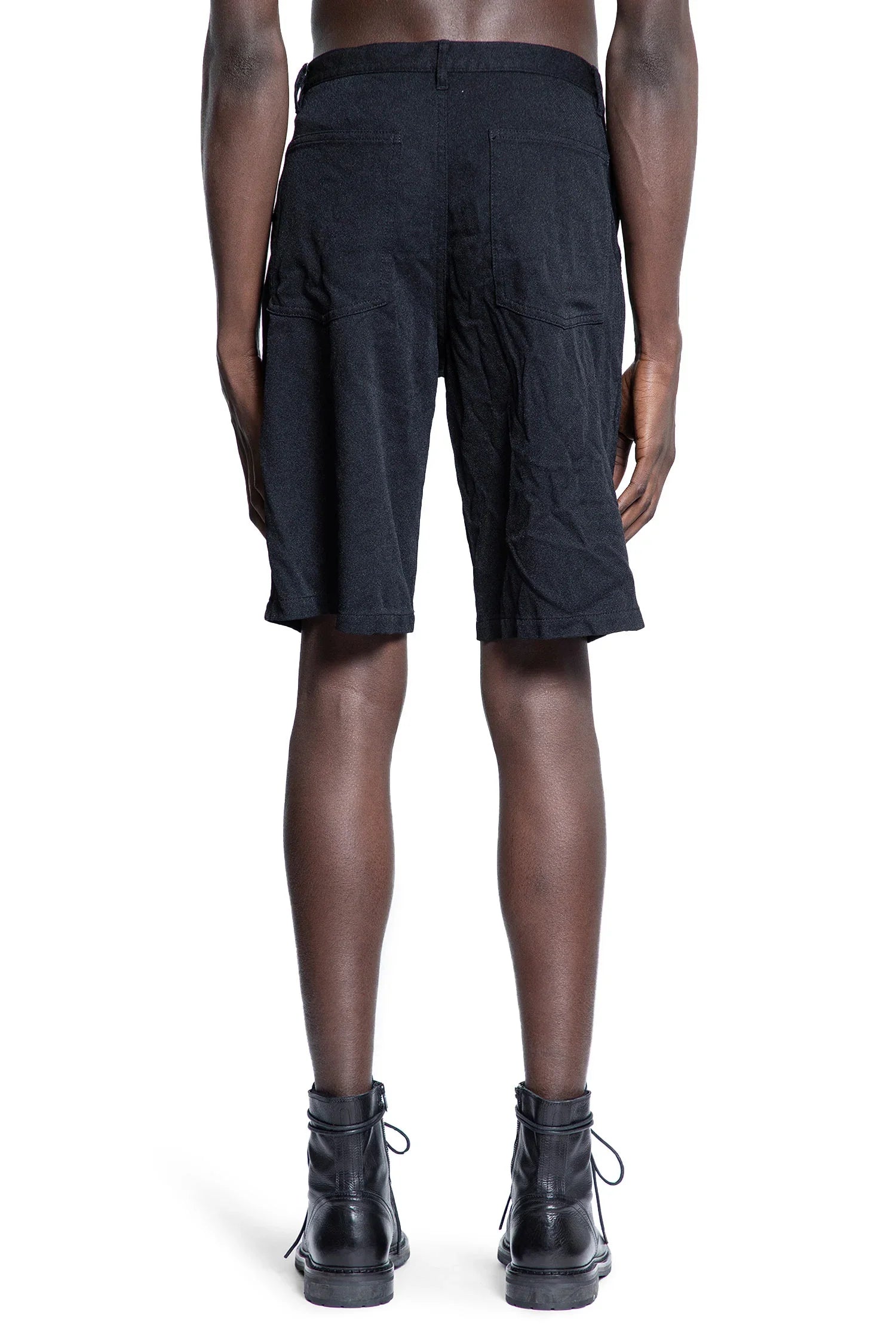 Crinkled Nylon Denim Shorts Comme des garcons – Гарантія оригінальності – збільшений вид