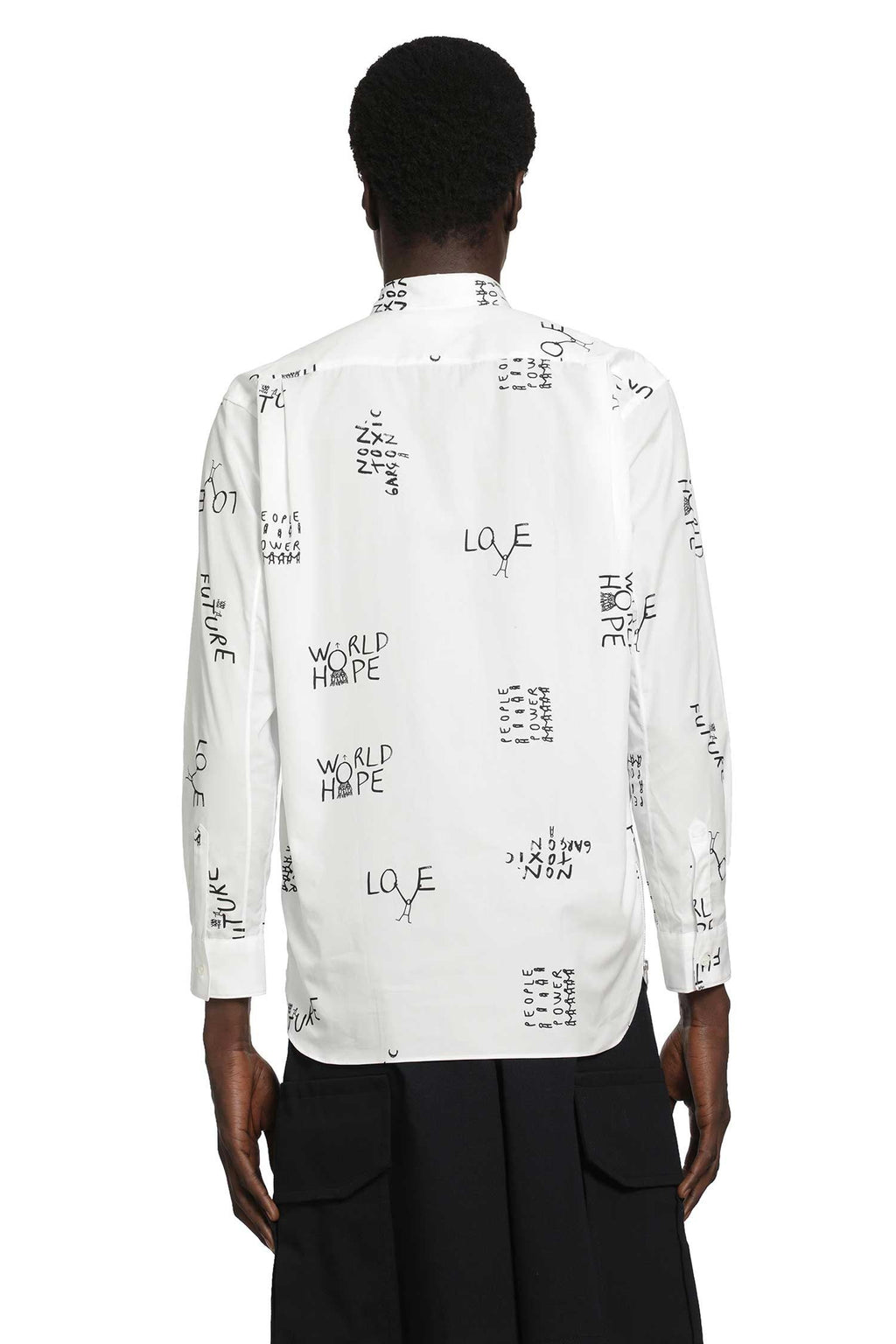 Slogan Shirt Comme des garcons оригінал – Купити в Україні – детальний вид