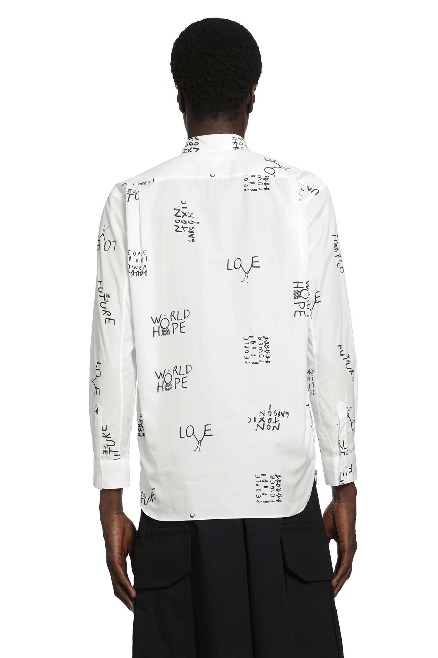 Slogan Shirt Comme des garcons оригінал – Купити в Україні – детальний вид