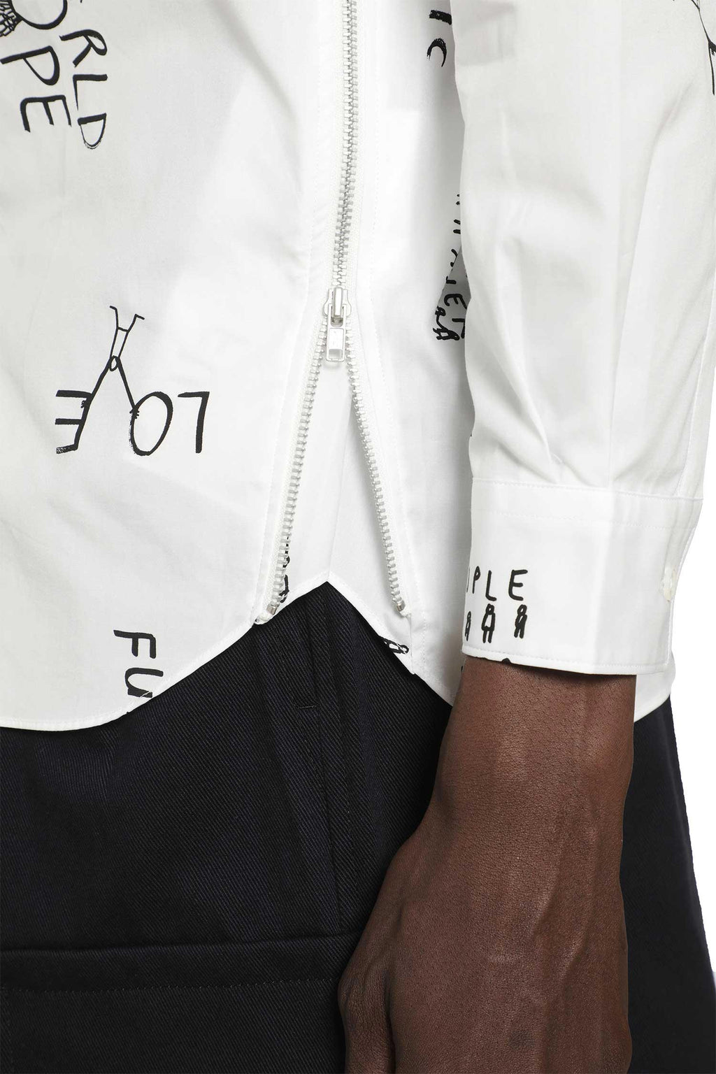 Slogan Shirt Comme des garcons оригінал – Купити в Україні – збільшений вид