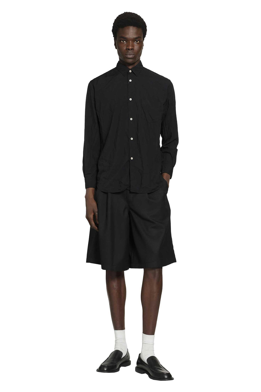Crinkled Pocket Shirt Comme des garcons – Гарантія оригінальності – збільшений вид