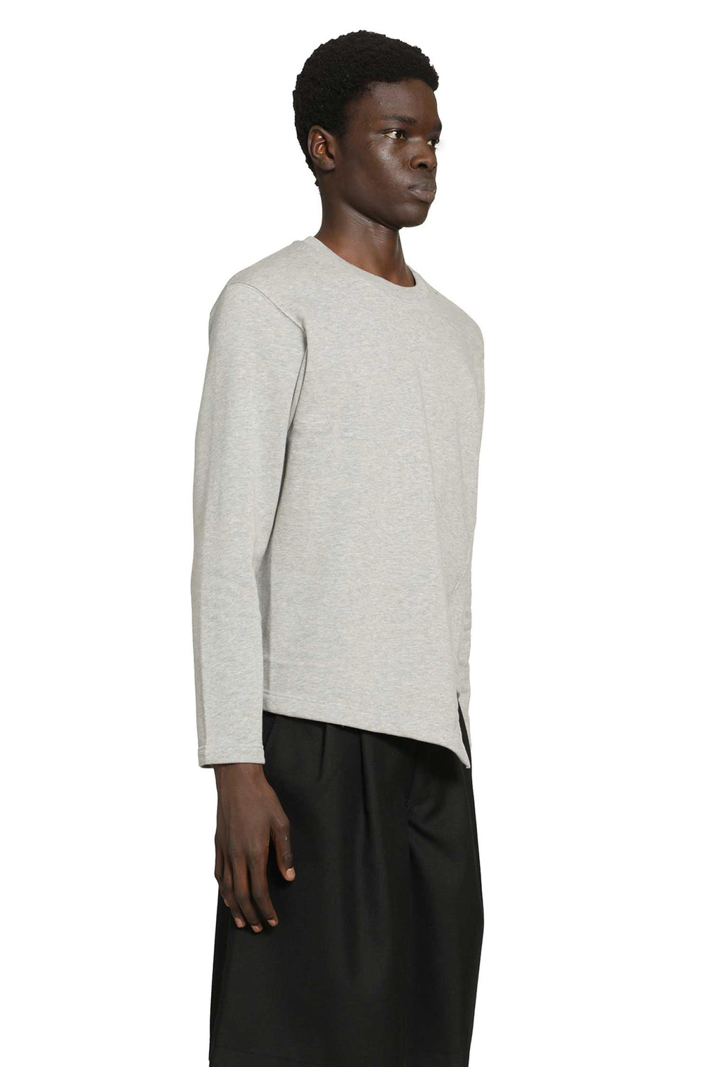 Оригінальна Cut-Out Long Sleeve T-Shirt In Cotton Comme des garcons – детальний вид