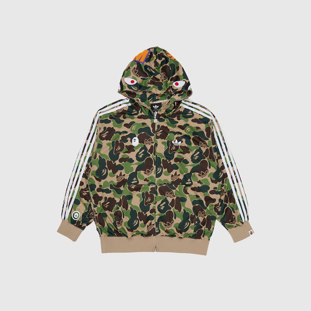 Оригінальна X Bape Shark Track Hoodie Adidas – боковий вид