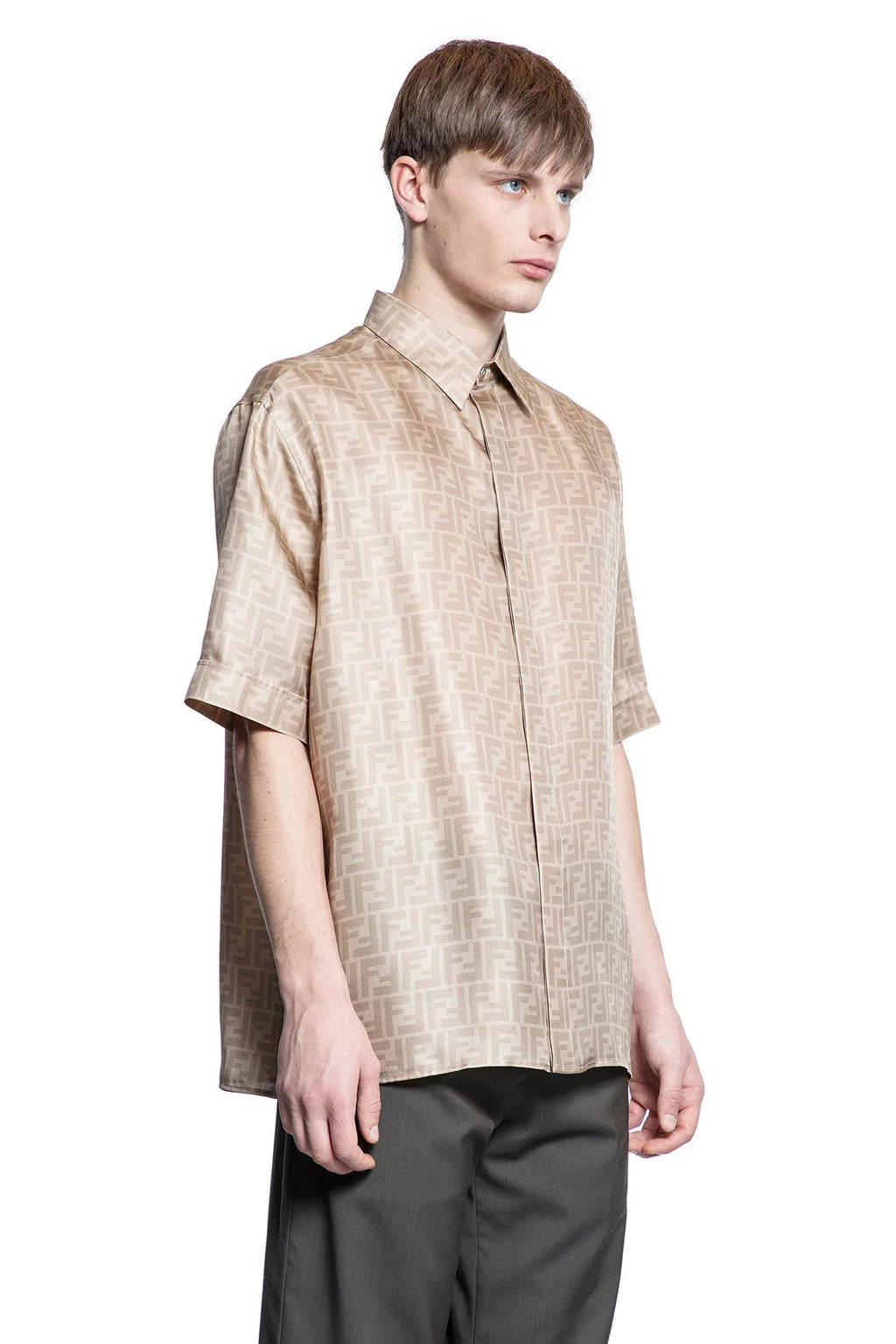 Ff Silk Shirt Fendi – Гарантія оригінальності – детальний вид