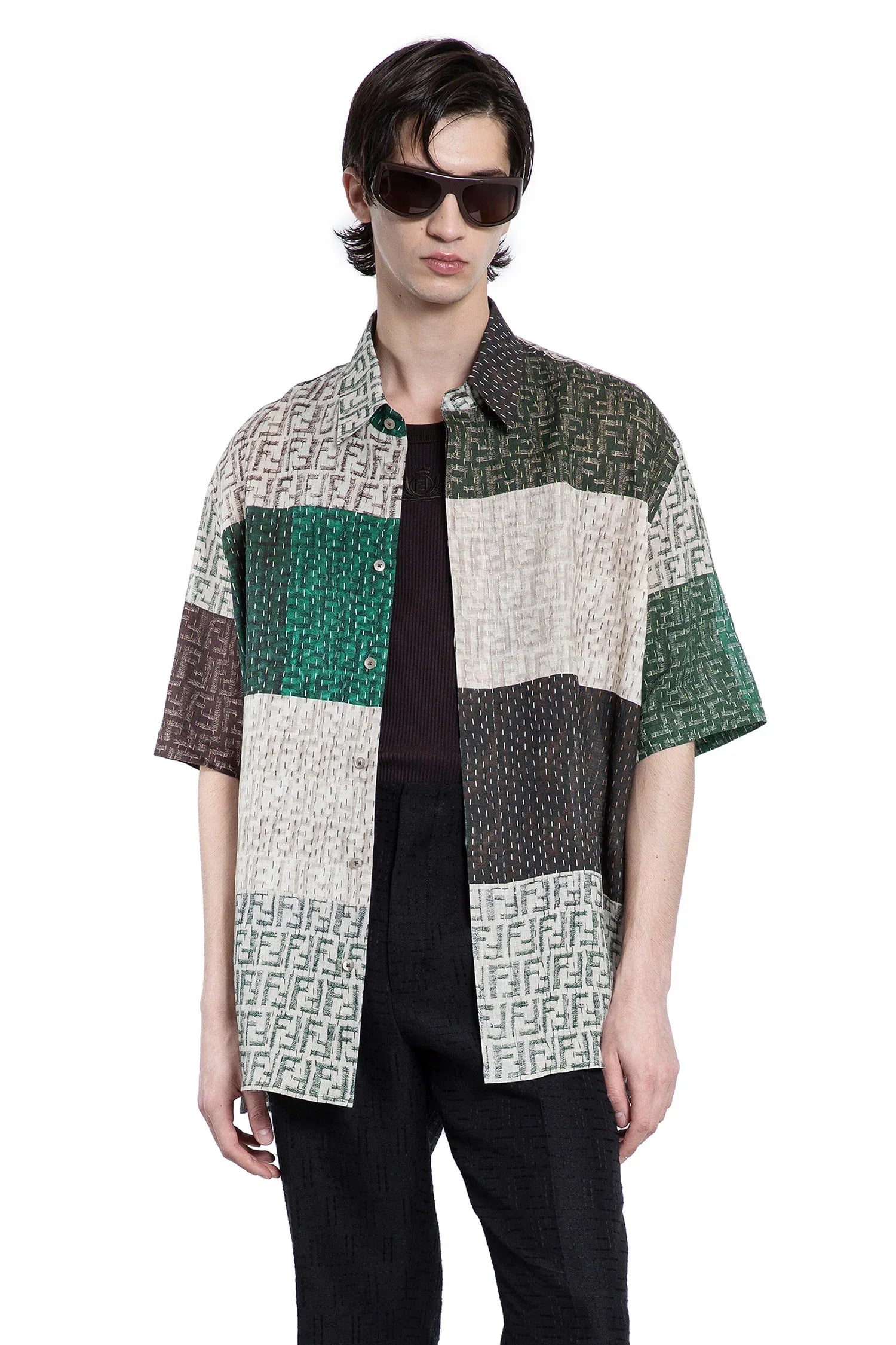 Man Multicolor Shirts Fendi оригінал – Купити в Україні – боковий вид