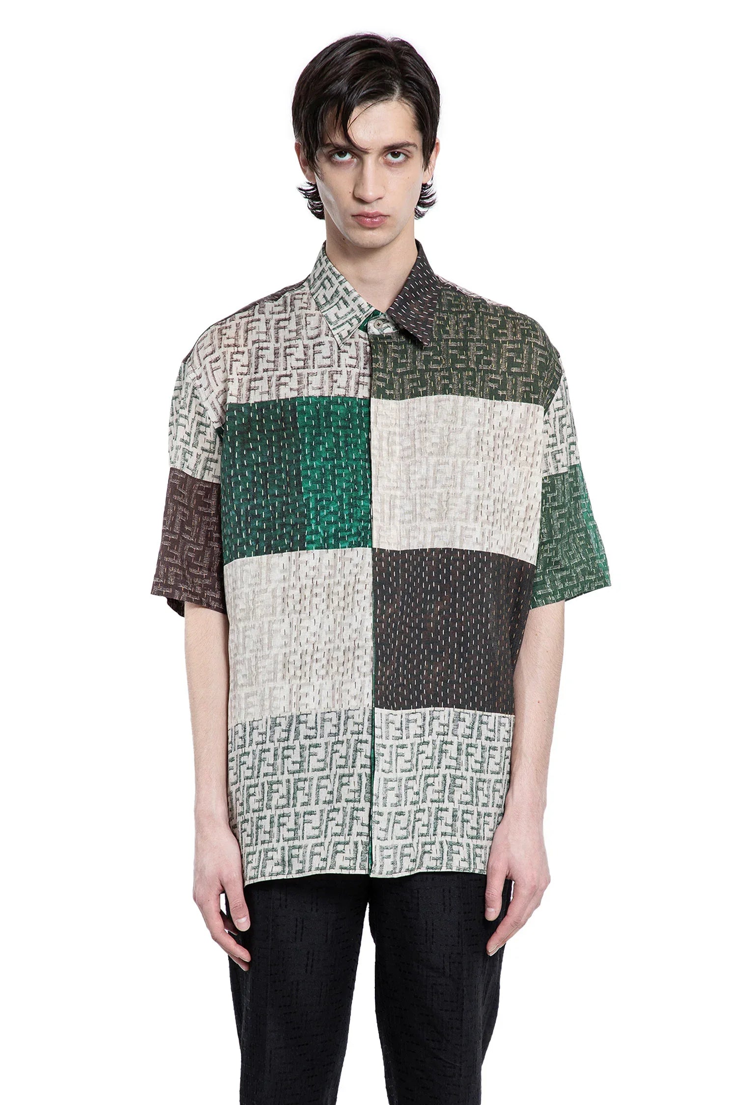 Man Multicolor Shirts Fendi оригінал – Купити в Україні – вид ззаду