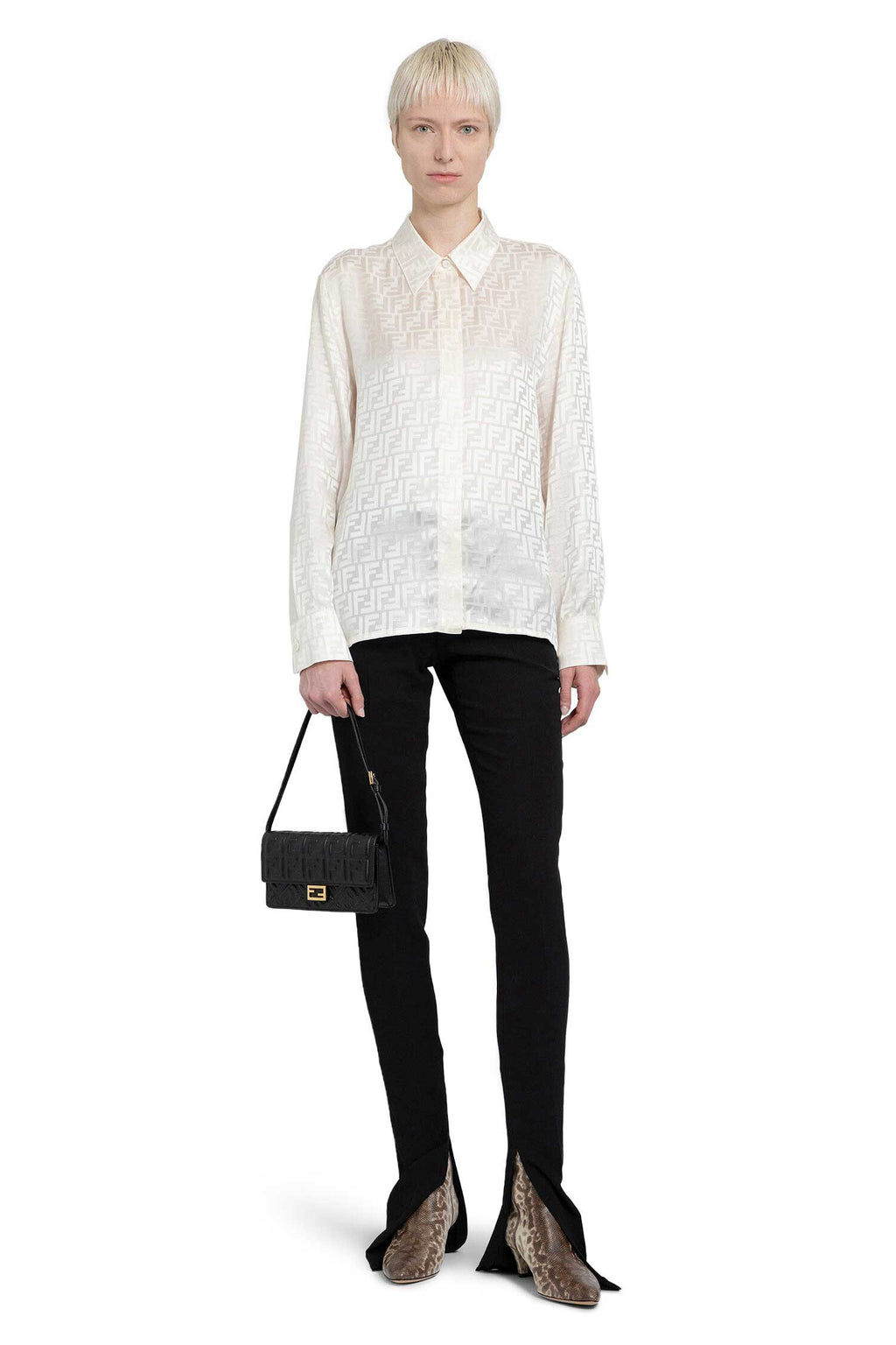 Ff Silk Shirt Fendi – Гарантія оригінальності – збільшений вид