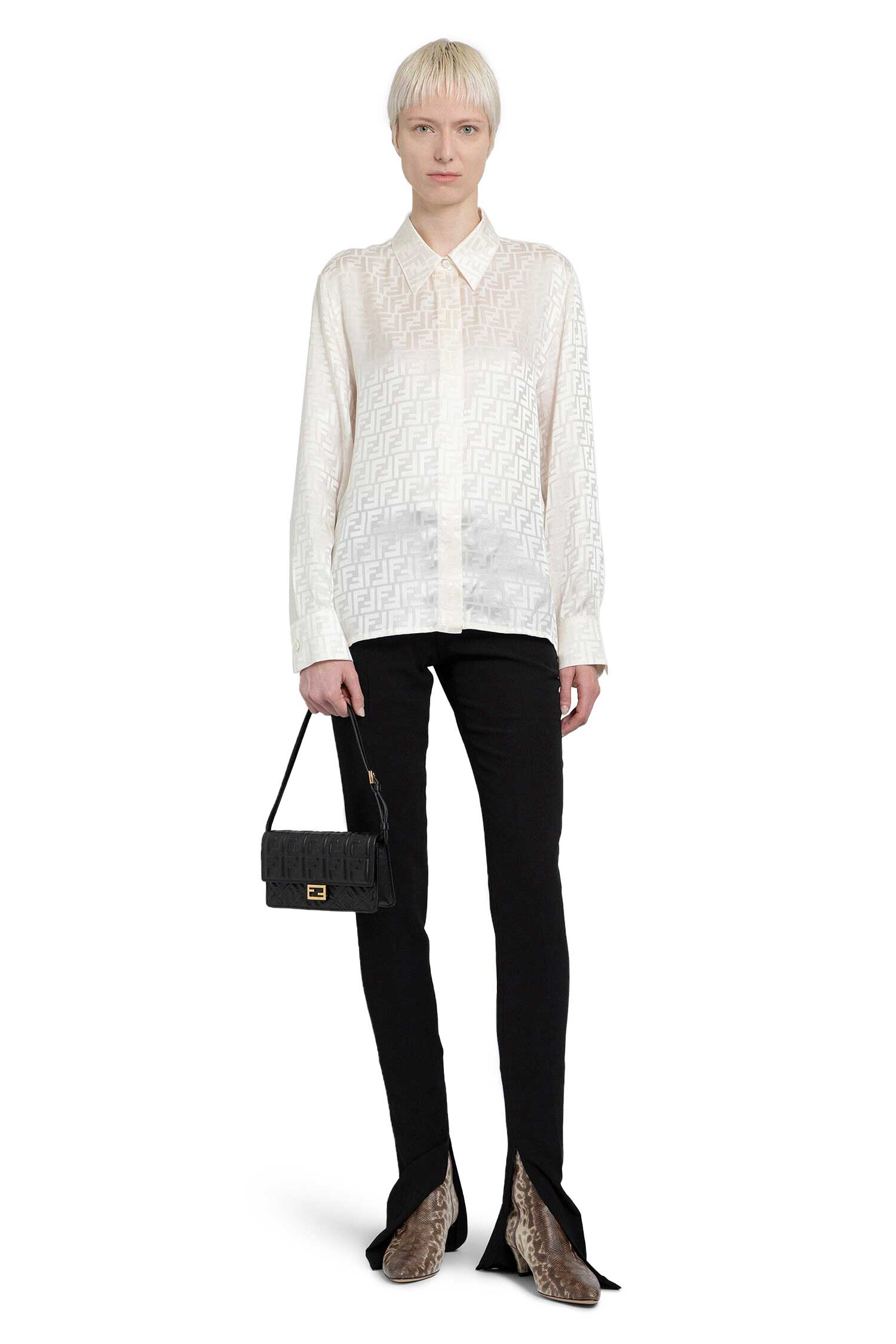 Ff Silk Shirt Fendi – Гарантія оригінальності – збільшений вид