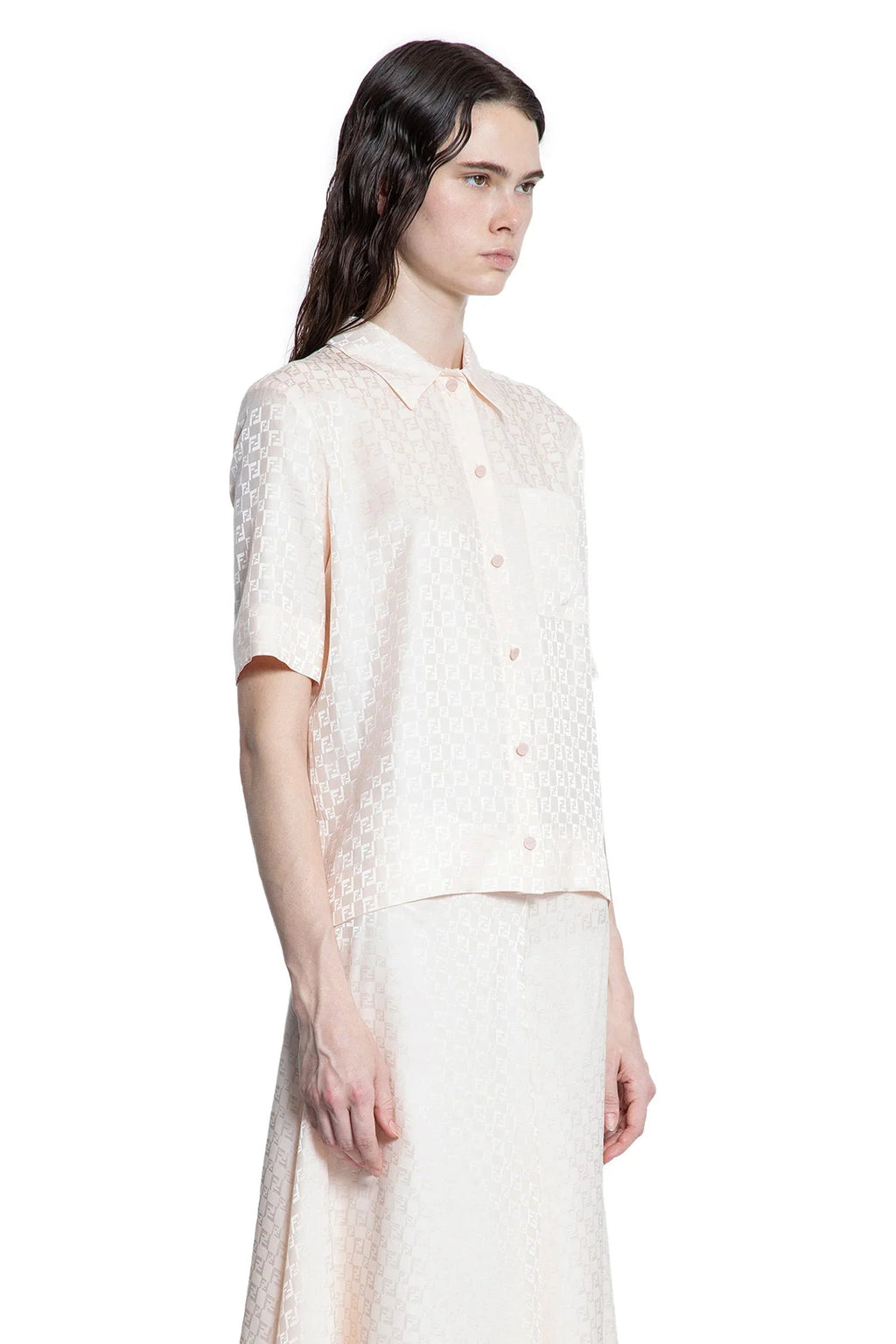 Woman Pink Shirts Fendi – Гарантія оригінальності – детальний вид