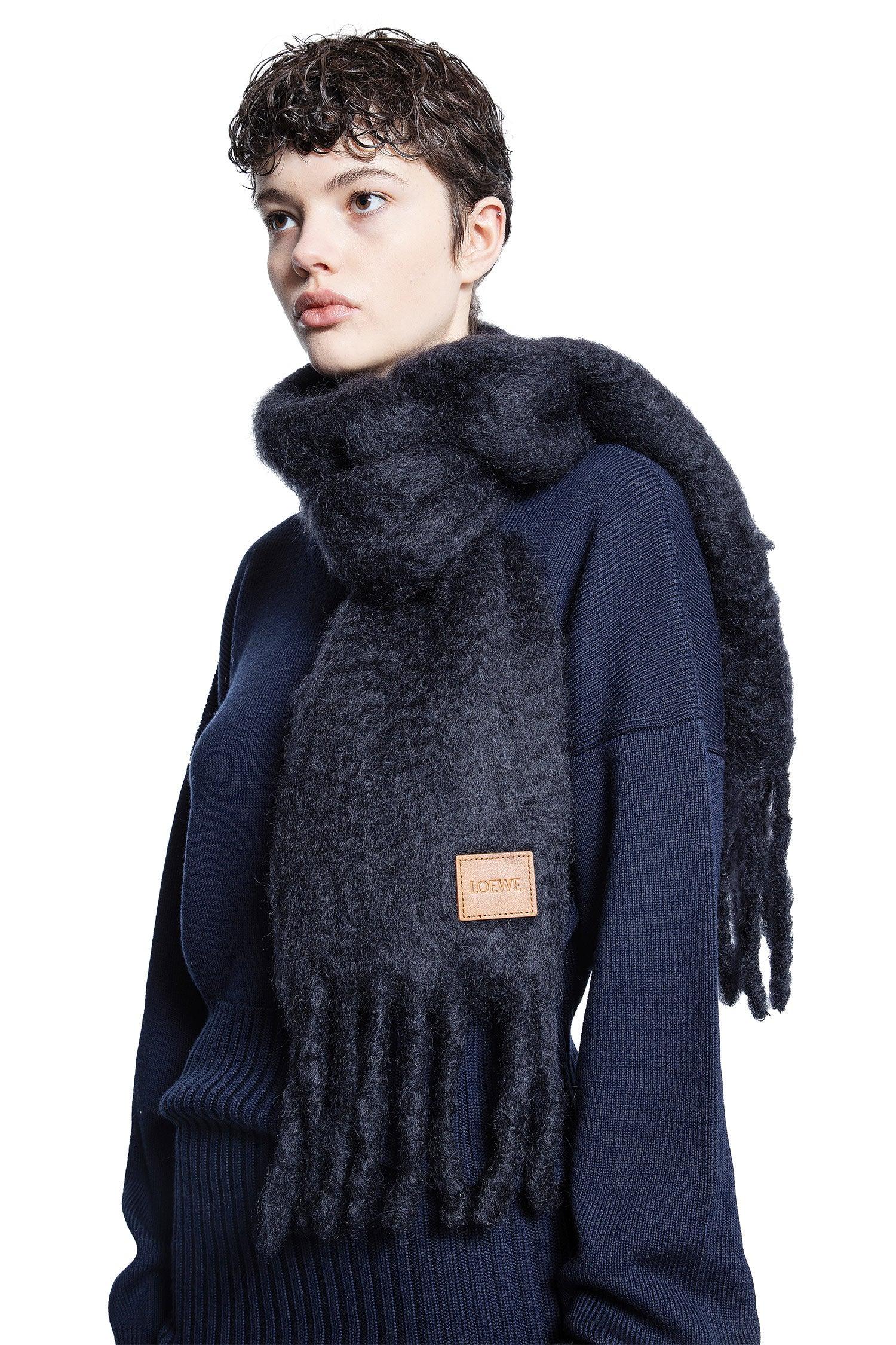 Оригінальна Scarf In Mohair And Wool Loewe – детальний вид