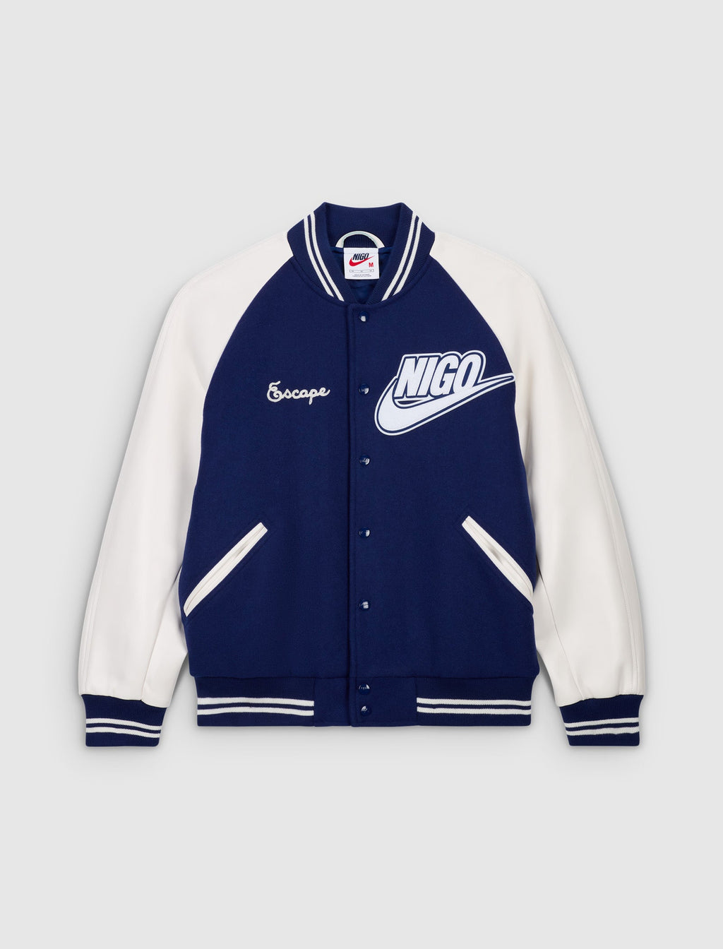 Nigo Varsity Jacket Nike – Гарантія оригінальності – боковий вид