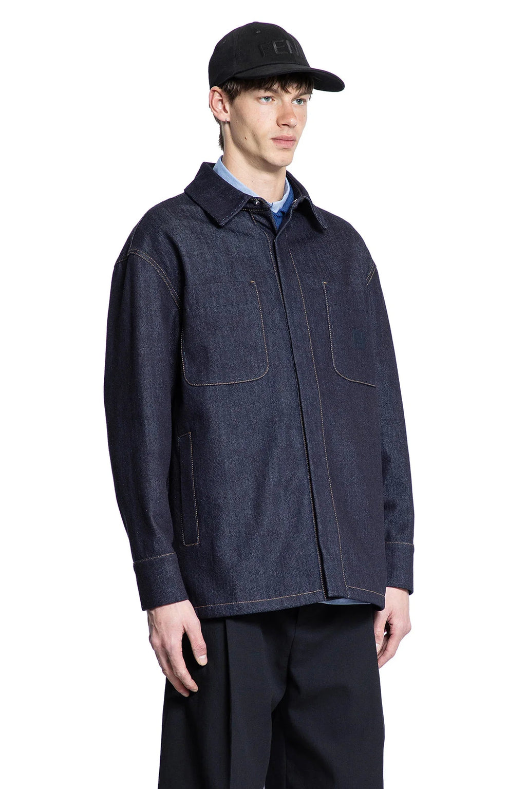 Оригінальна Selleria Denim Jacket Fendi – детальний вид