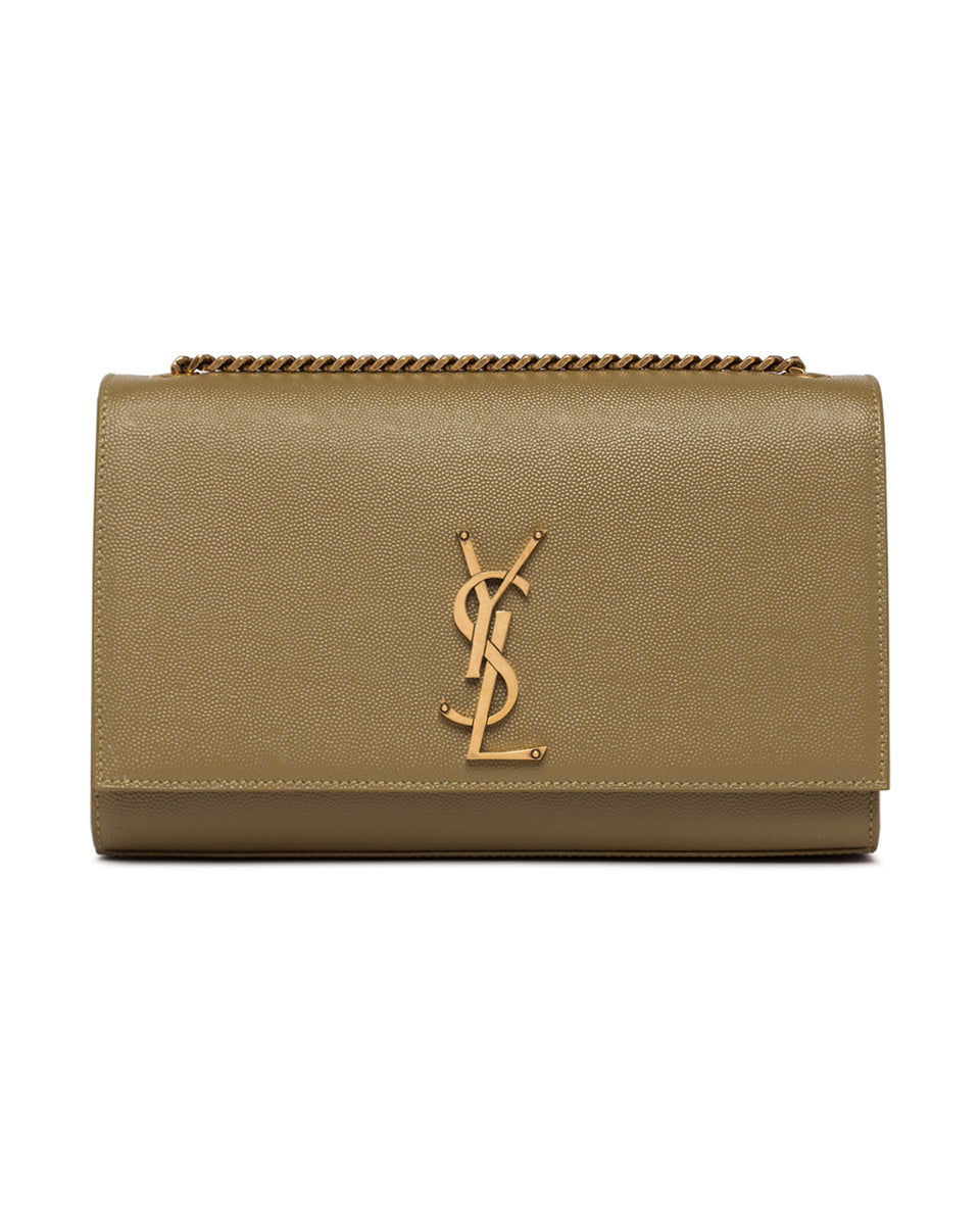 Оригінальна Green Kate Medium Bag Saint laurent – вид ззаду