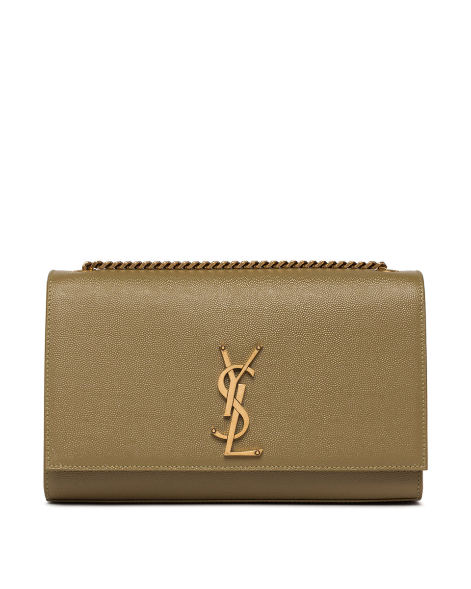 Оригінальна Green Kate Medium Bag Saint laurent – боковий вид