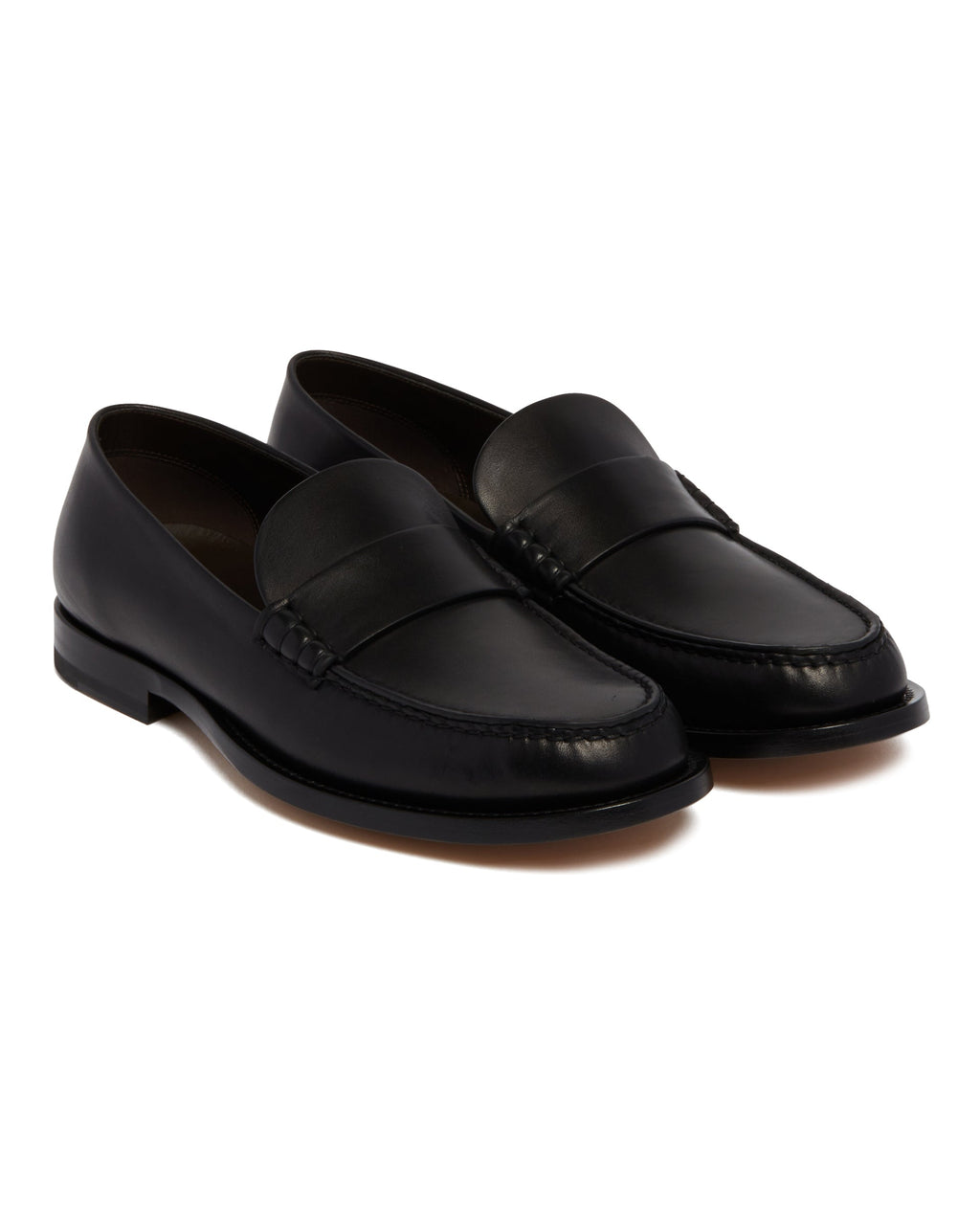 Оригінальна Black Novus Leather Loafers The row – детальний вид