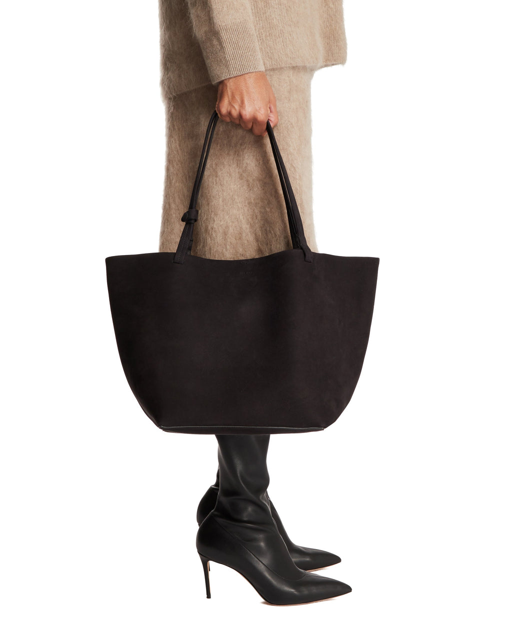 Black XL Park Tote Three The row оригінал – Купити в Україні – детальний вид