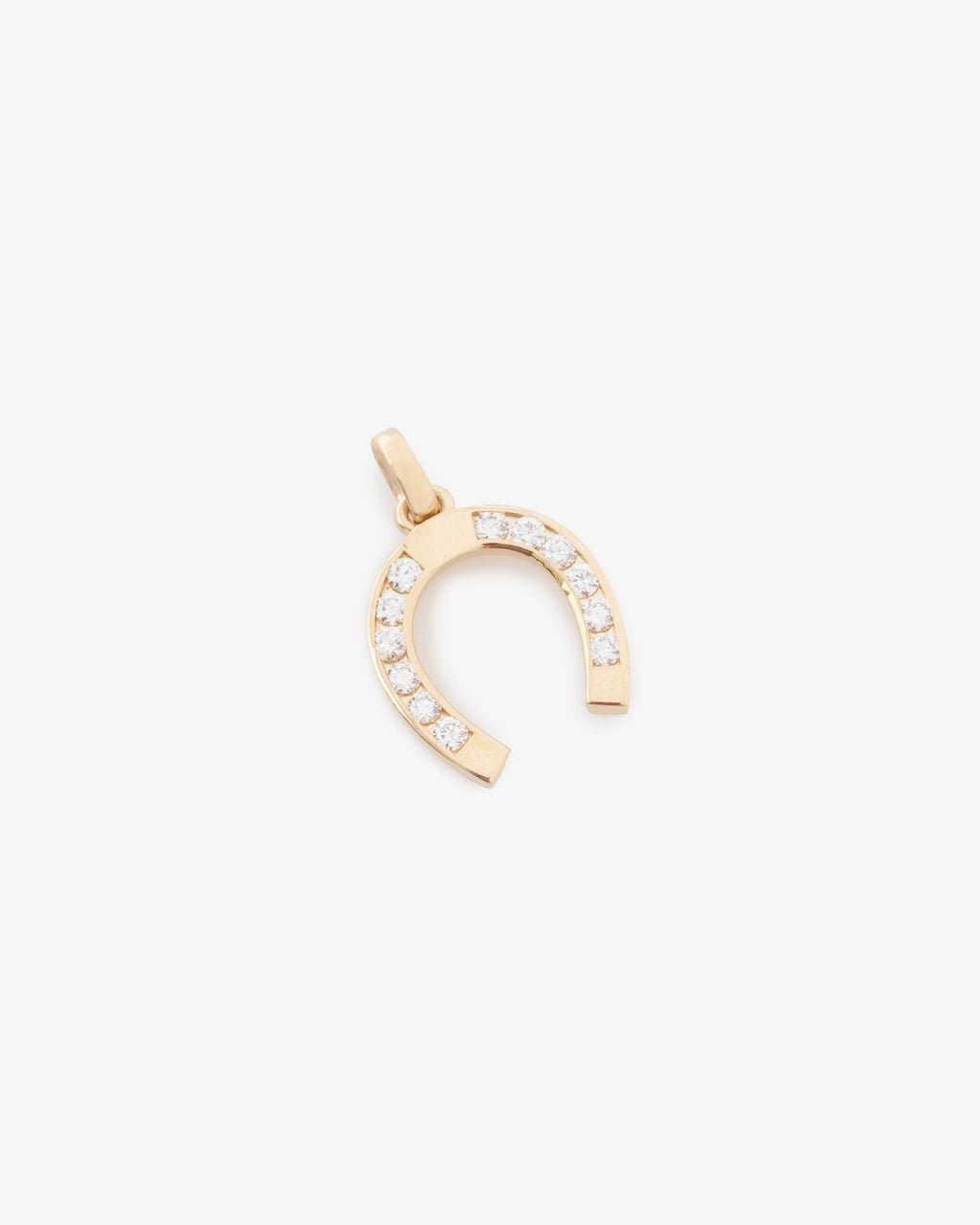 Diamond Horseshoe Pendant Aime leon dore оригінал – Купити в Україні – вид ззаду