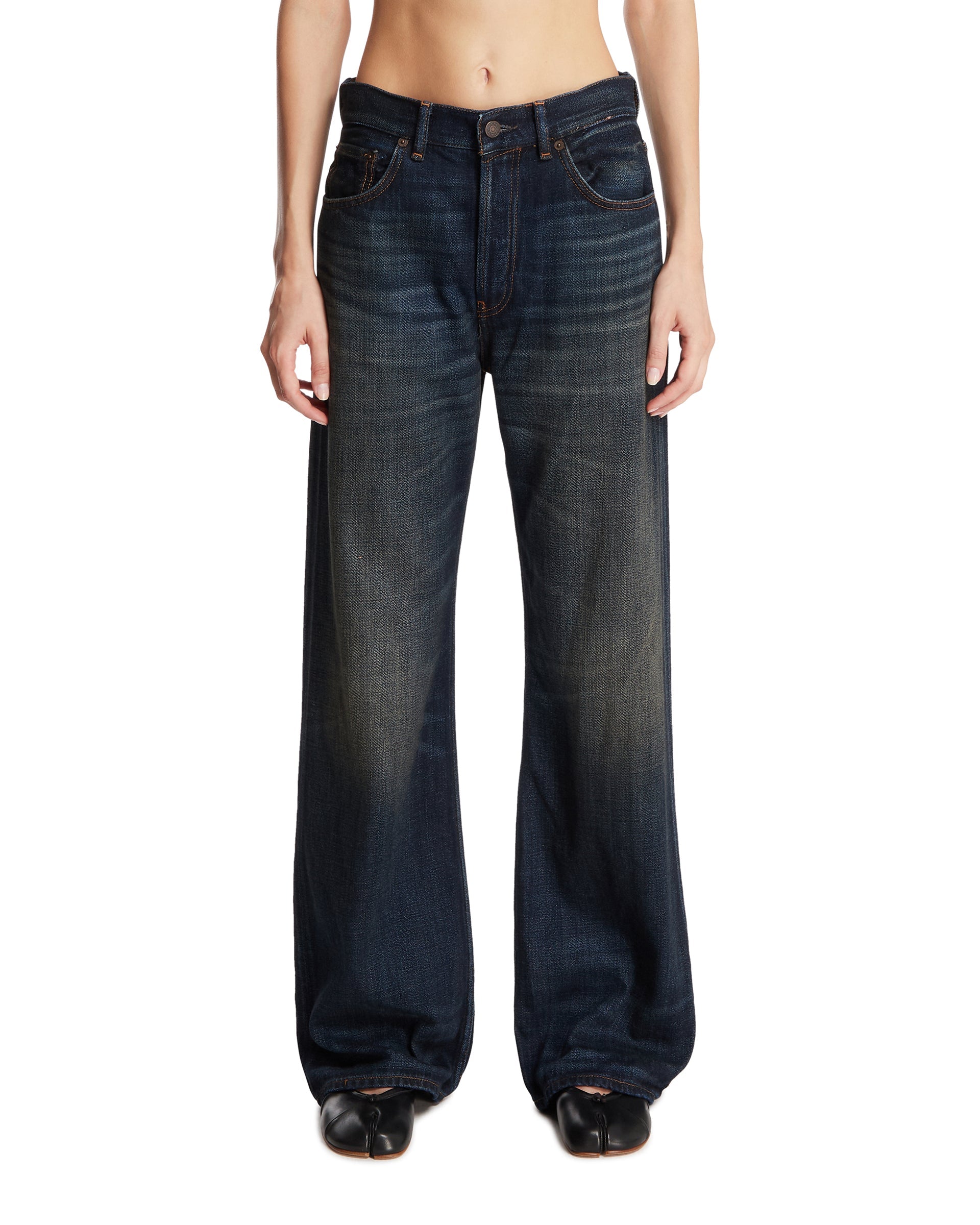 Blue Wide-Leg Jeans - ACNE STUDIOS