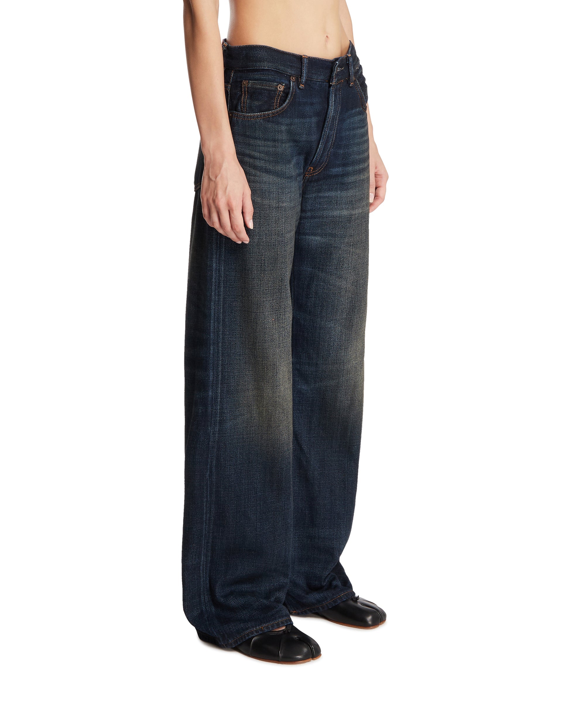 Blue Wide-Leg Jeans - ACNE STUDIOS
