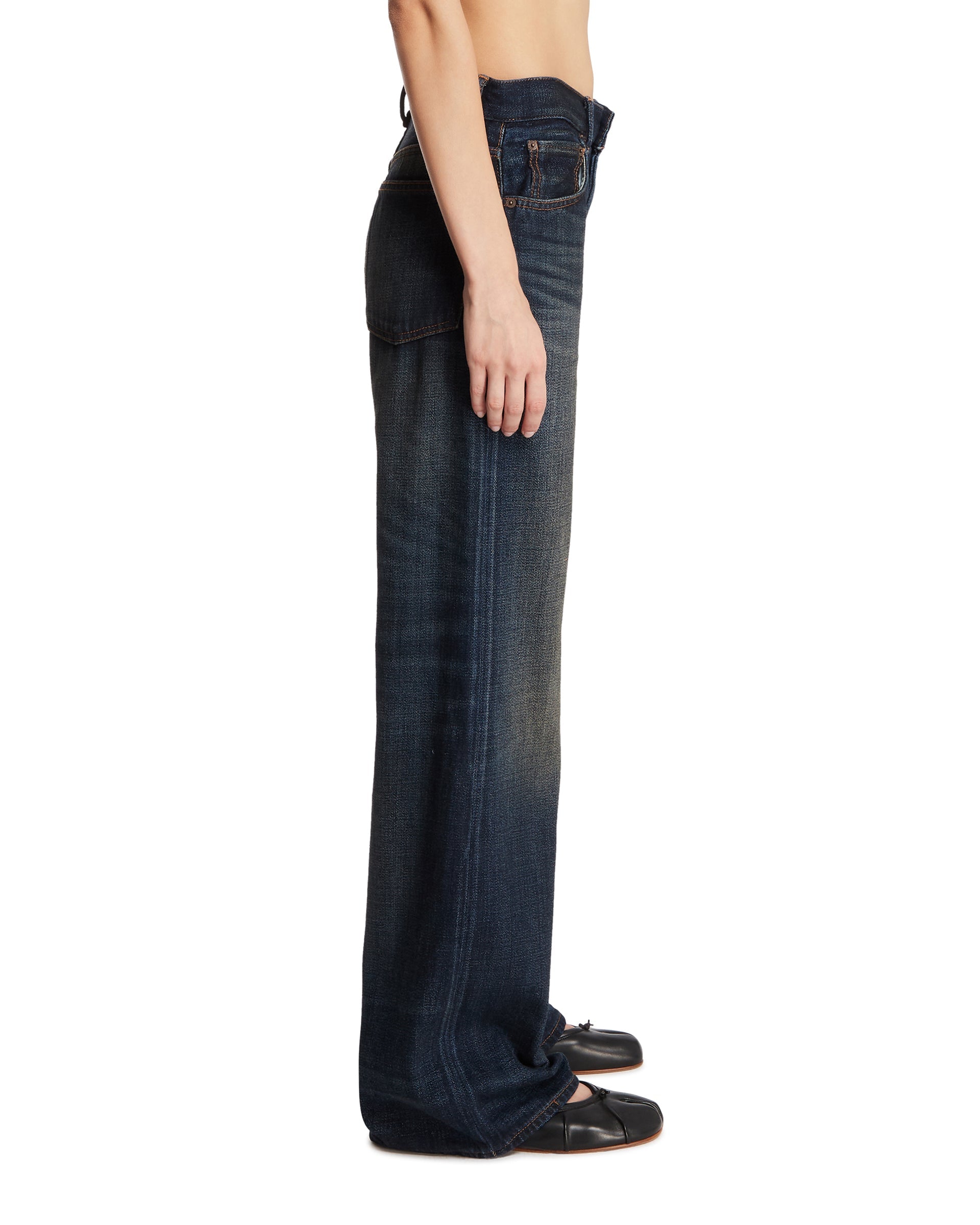 Blue Wide-Leg Jeans - ACNE STUDIOS