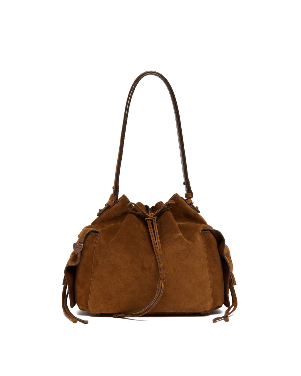 Оригінальна Brown Multi-Pocket Bag Acne studios – боковий вид