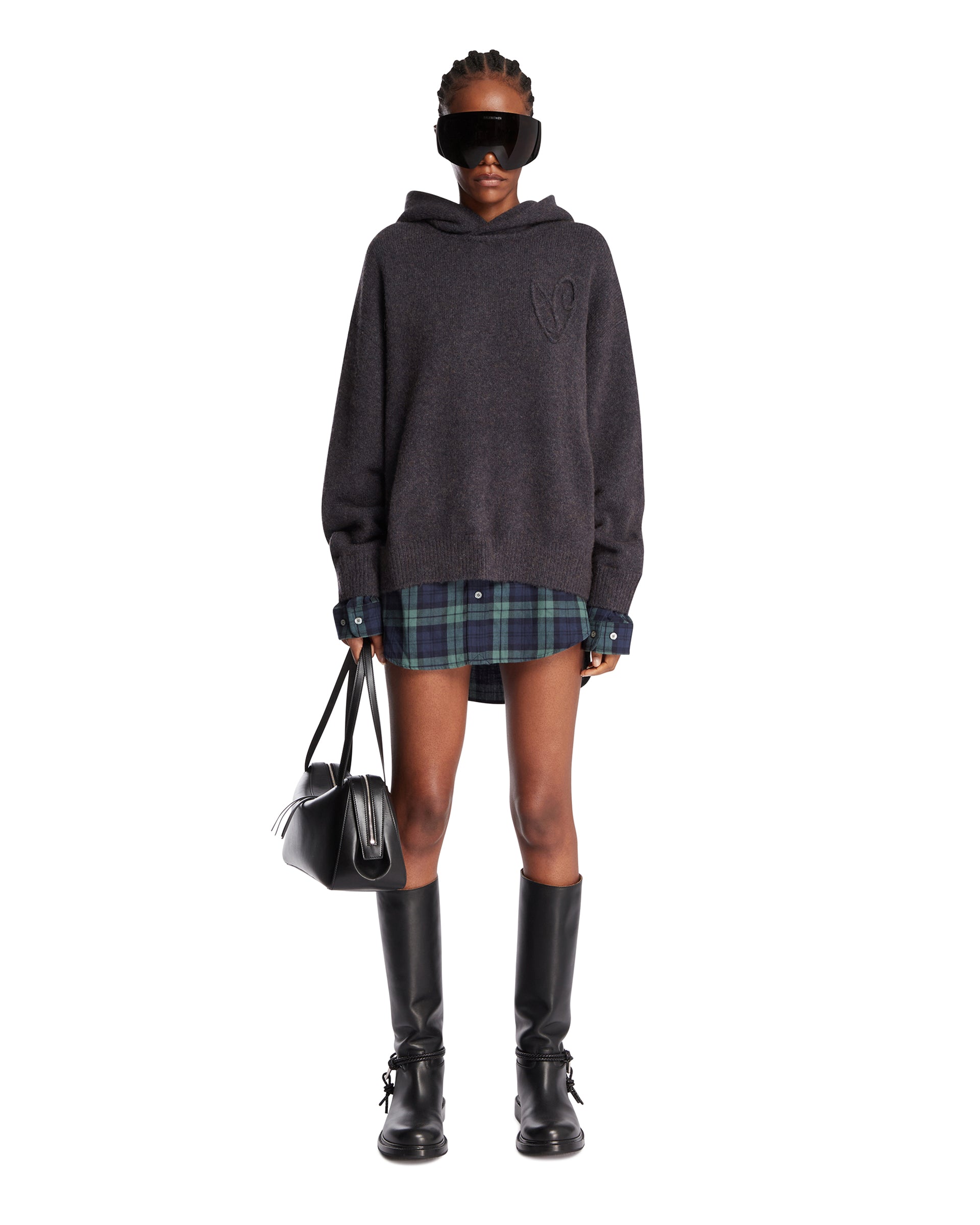 Gray Layered Sweatshirt Acne studios оригінал – Купити в Україні – детальний вид