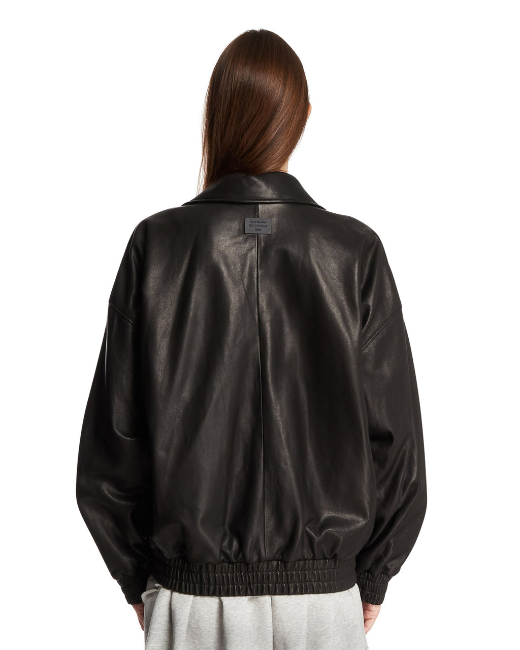 Black Leather Jacket - ACNE STUDIOS