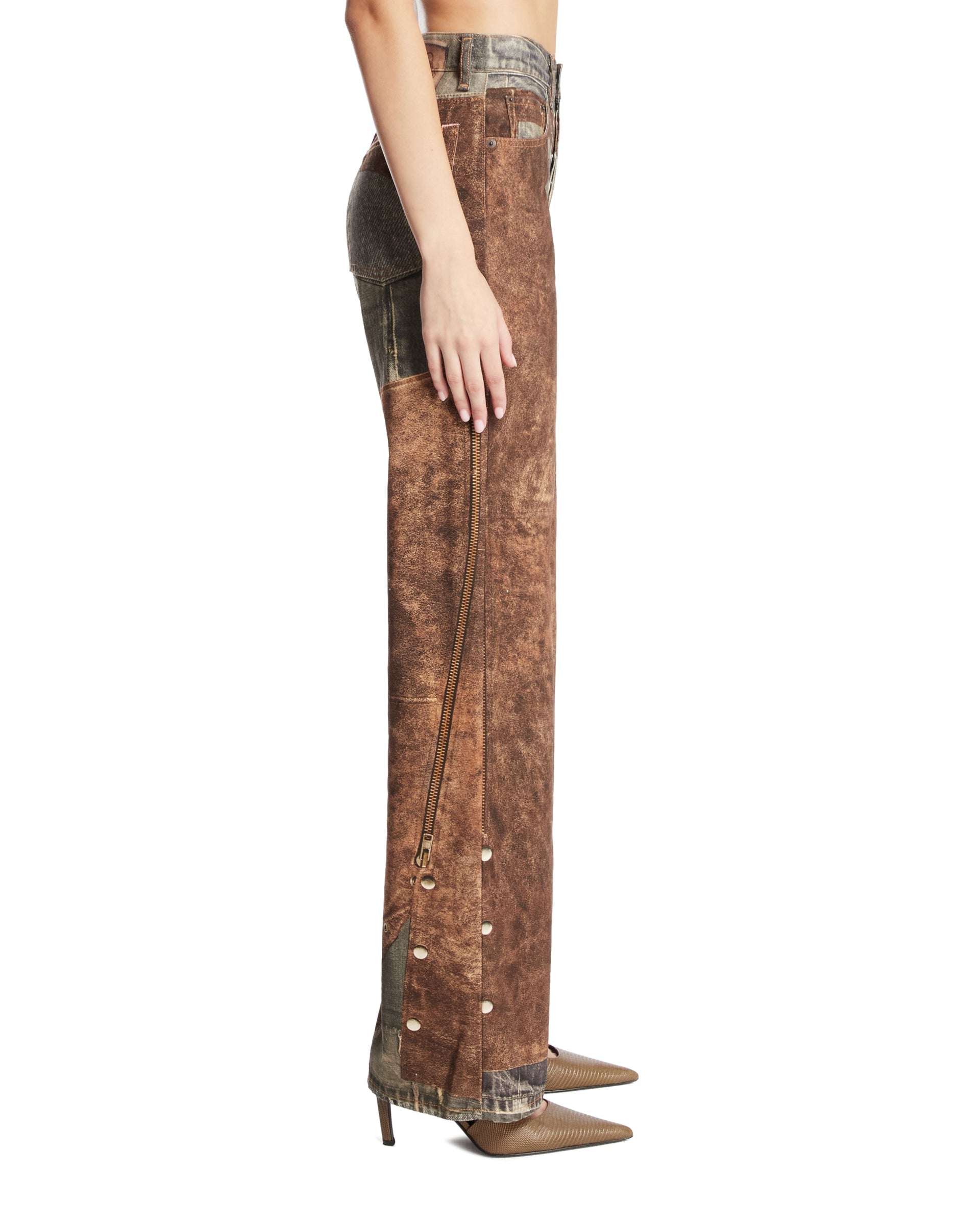 Brown Western Jeans Acne studios – Гарантія оригінальності – збільшений вид