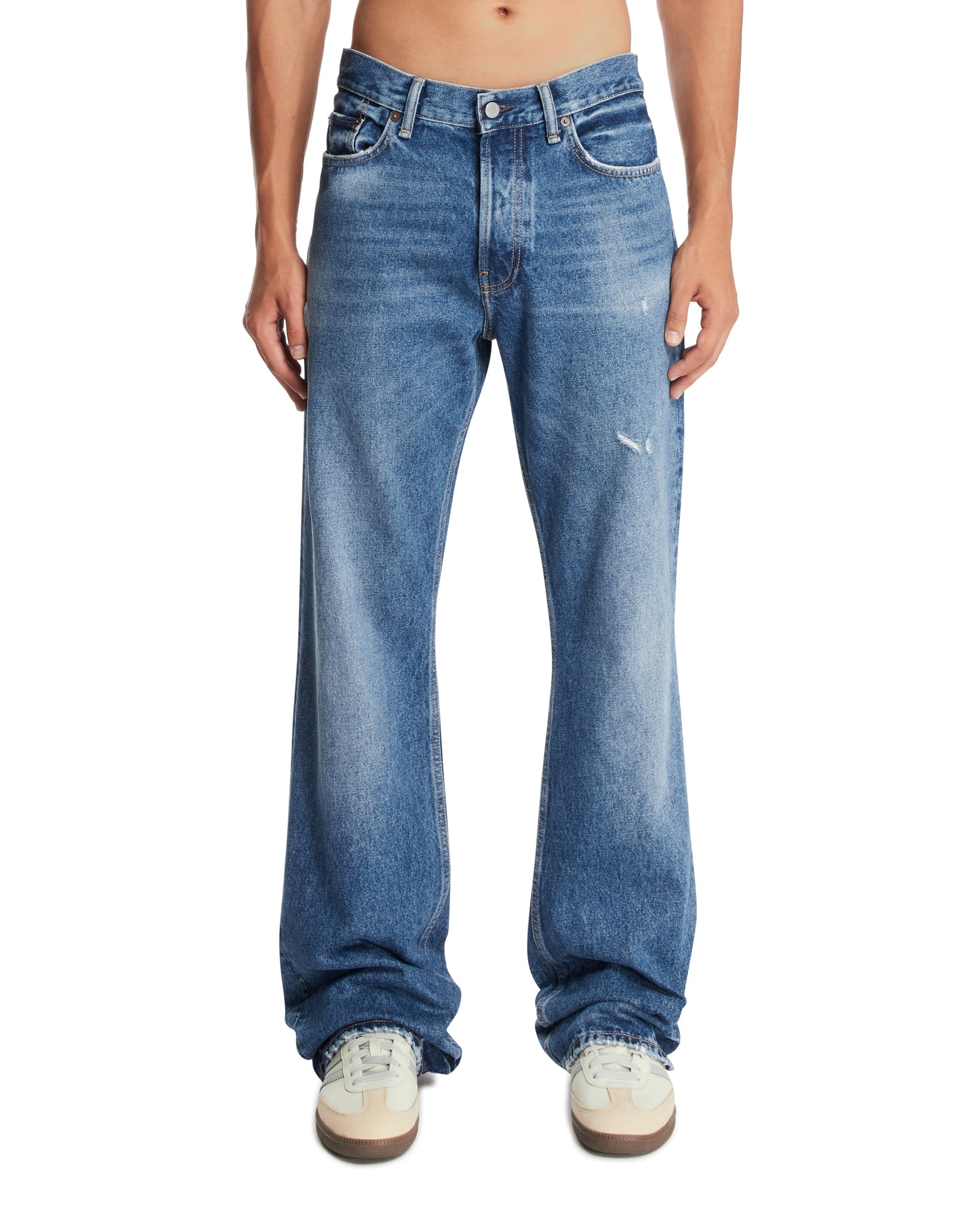 Blue Straight-Leg Jeans - ACNE STUDIOS