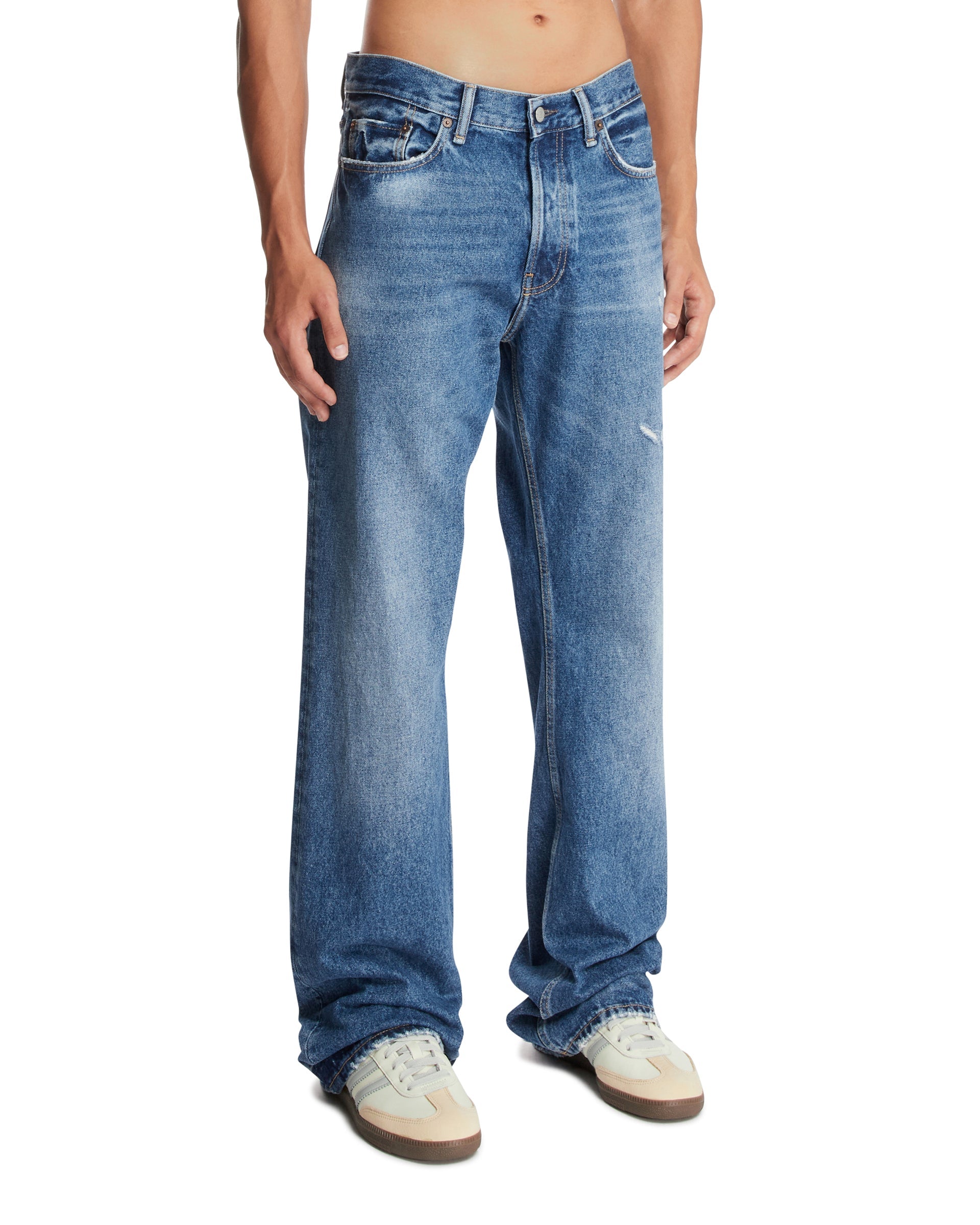 Blue Straight-Leg Jeans - ACNE STUDIOS