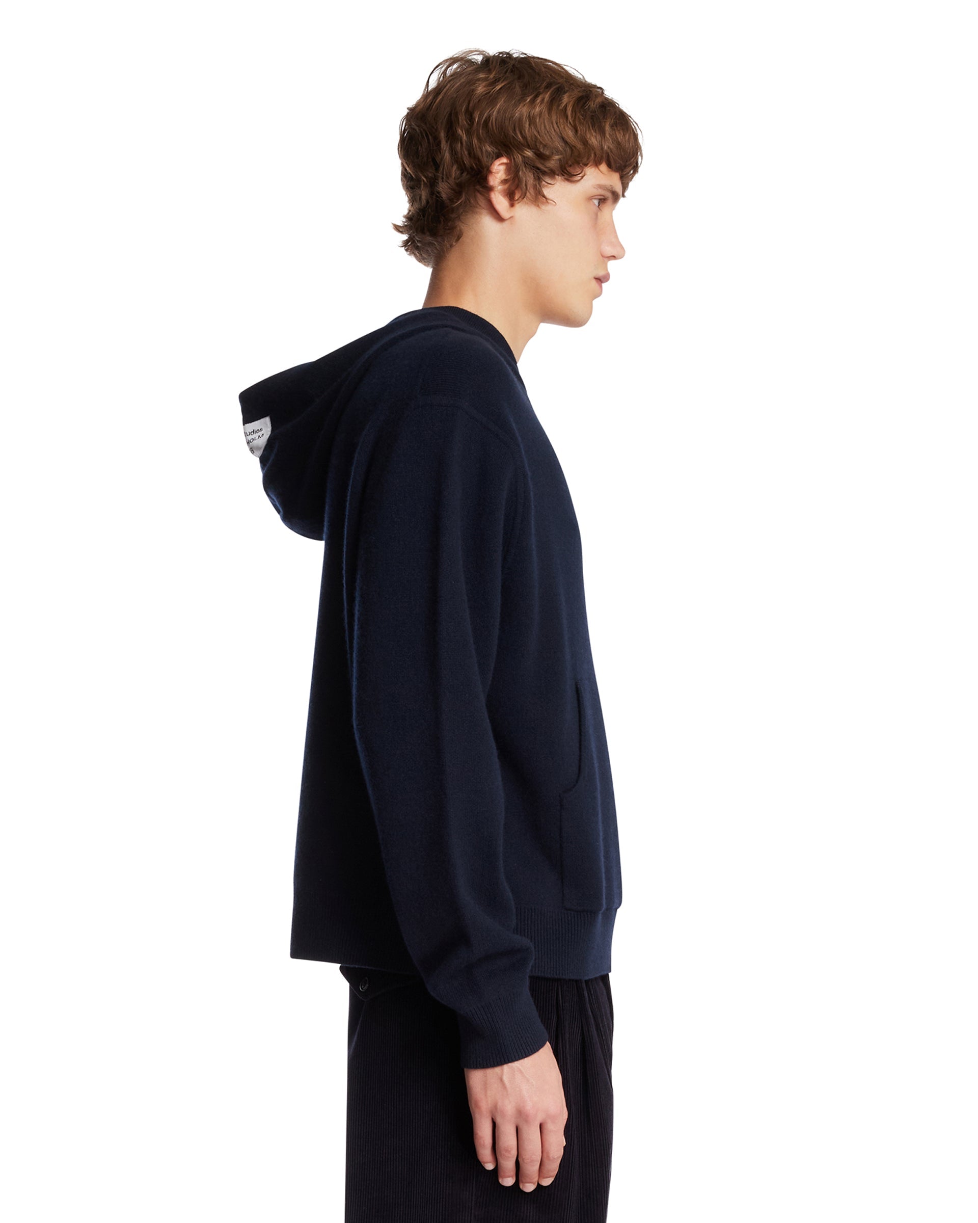 Blue Cashmere Hoodie Acne studios оригінал – Купити в Україні – збільшений вид