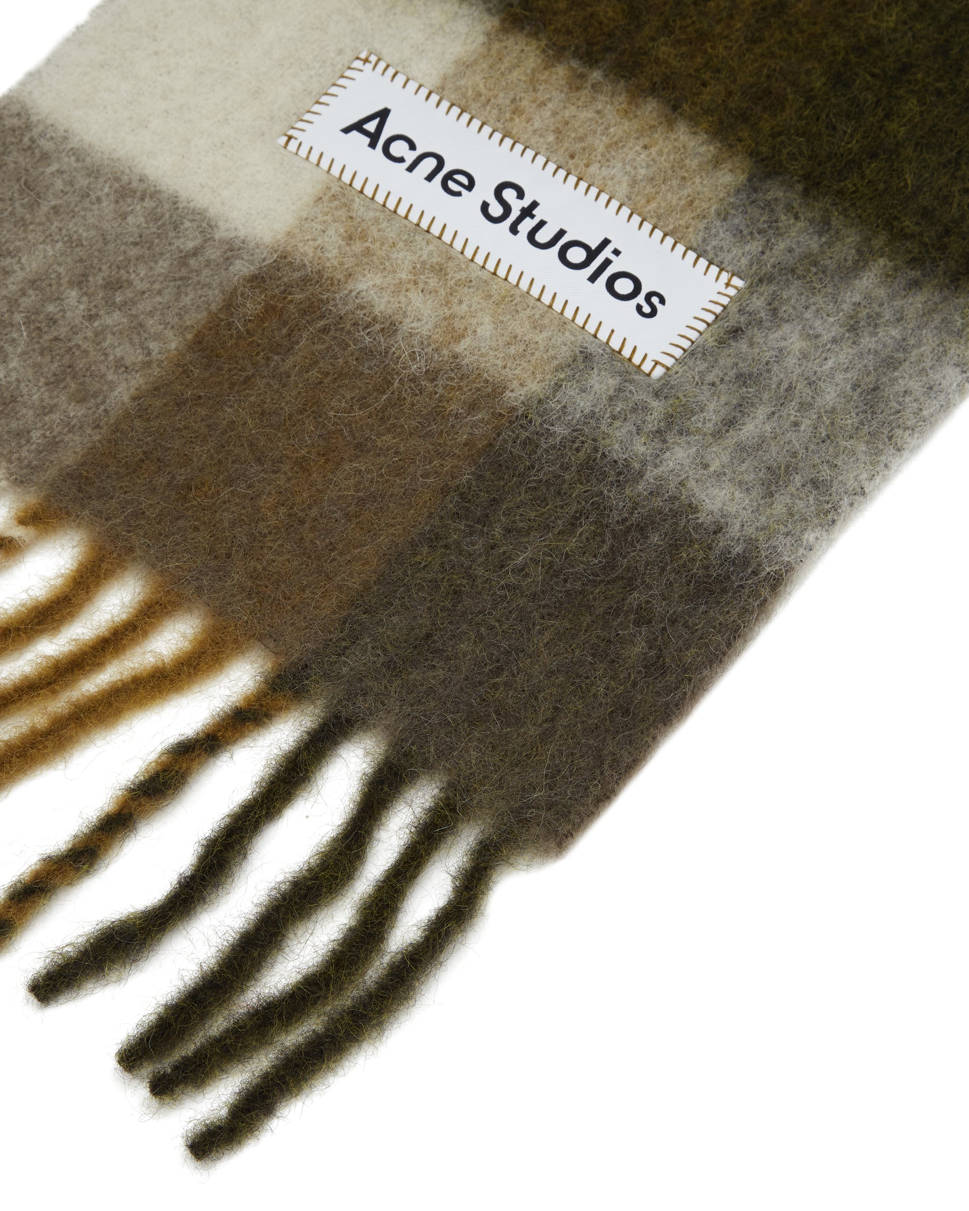 Оригінальна Multicolor Plaid Scarf Acne studios – збільшений вид