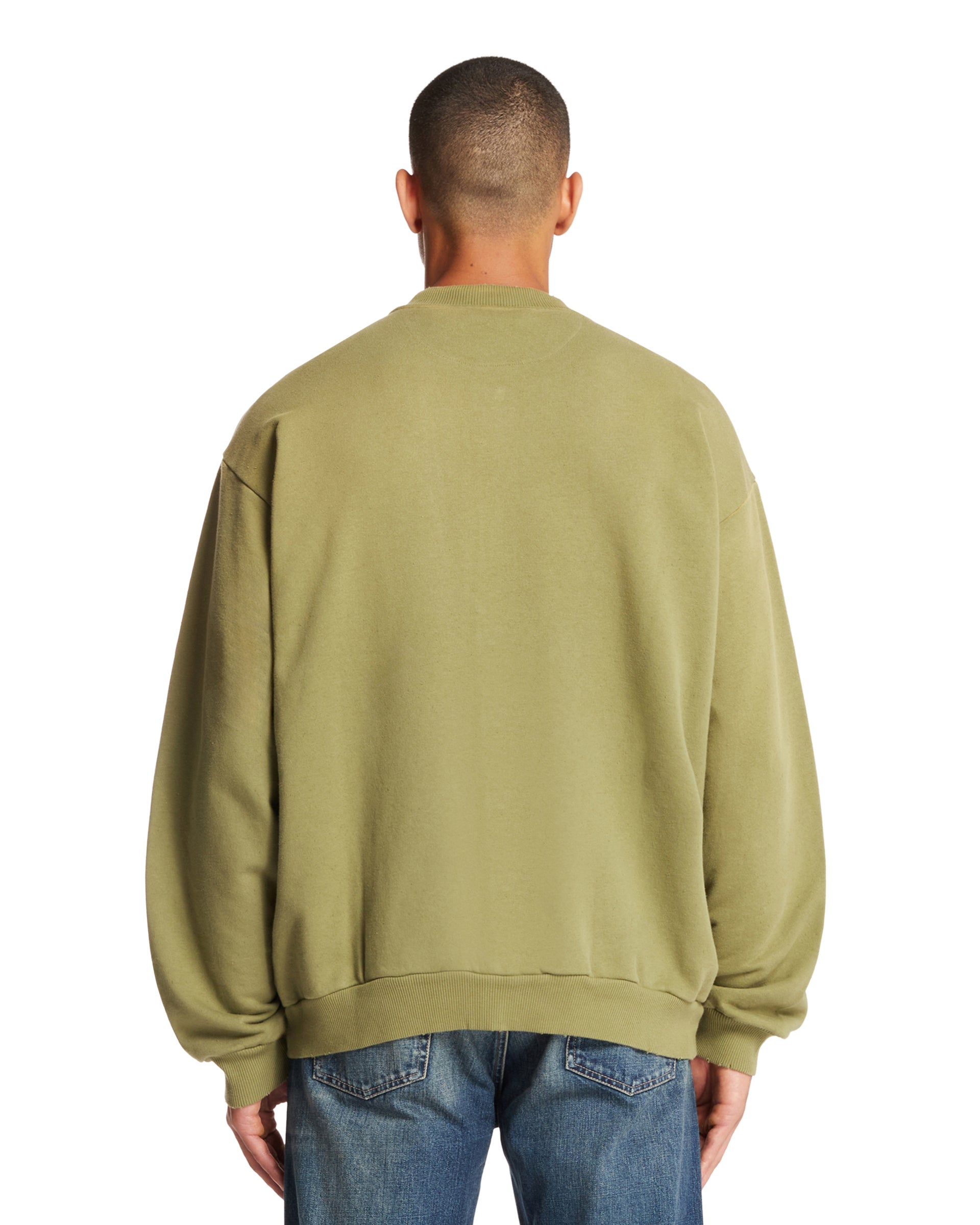 Green Zip Neck Cardigan - ACNE STUDIOS