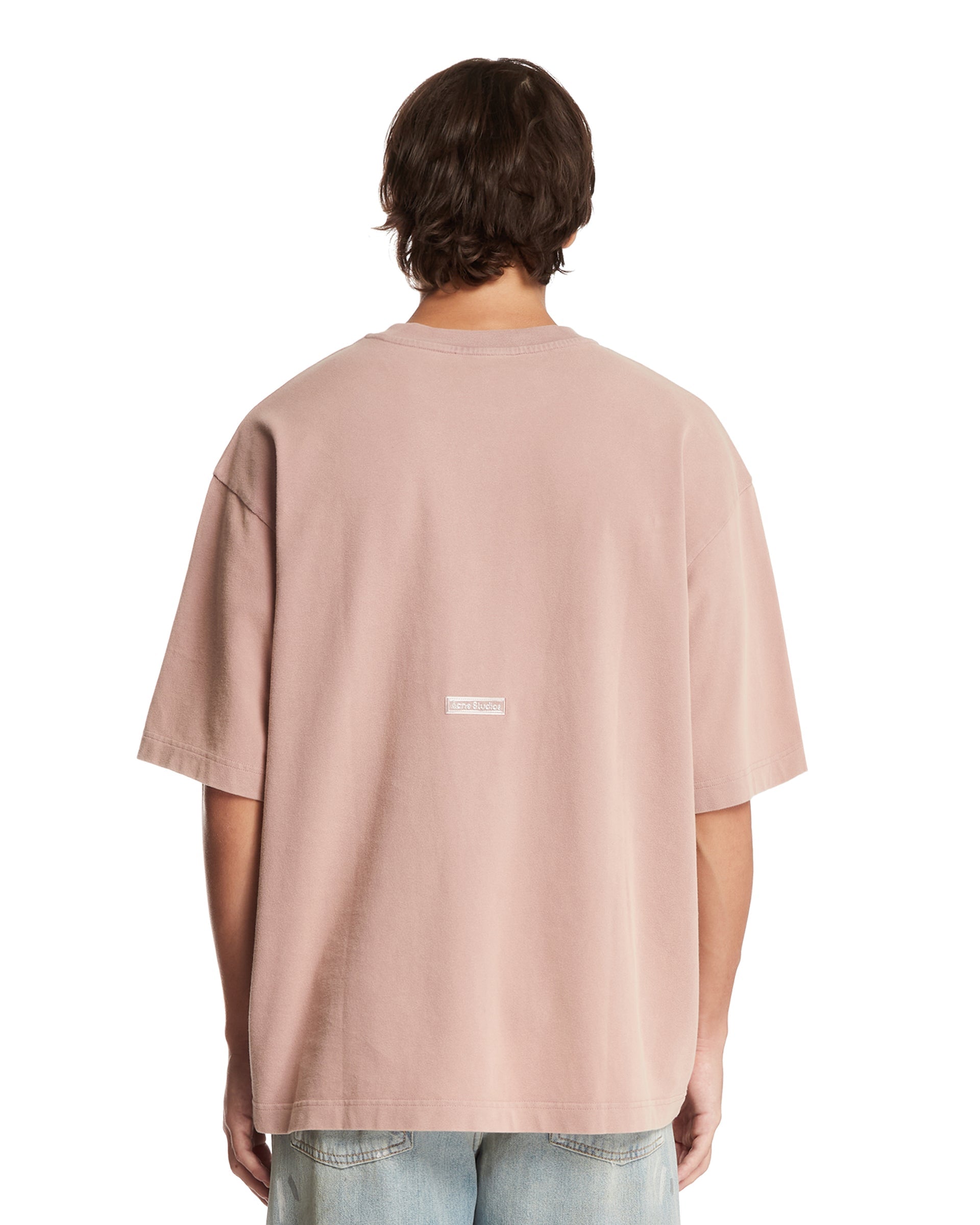 Pink Logo T-Shirt - ACNE STUDIOS
