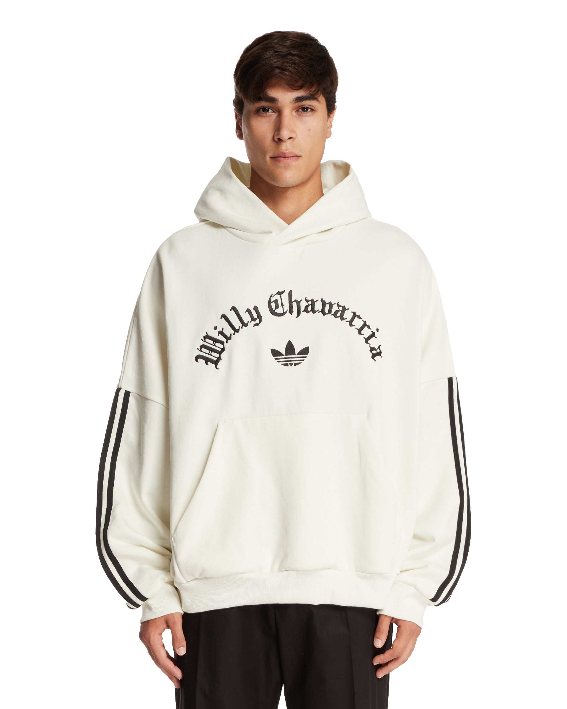 Adidas Originals x Willy Chavarria White Hoodie - ADIDAS