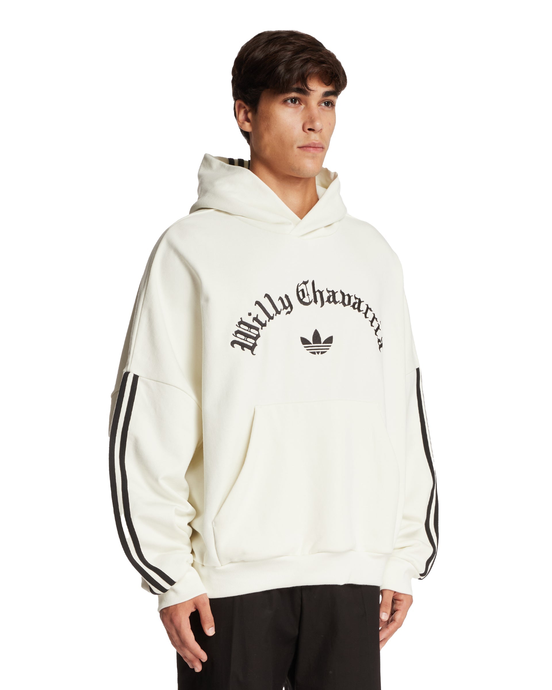 Adidas Originals x Willy Chavarria White Hoodie - ADIDAS