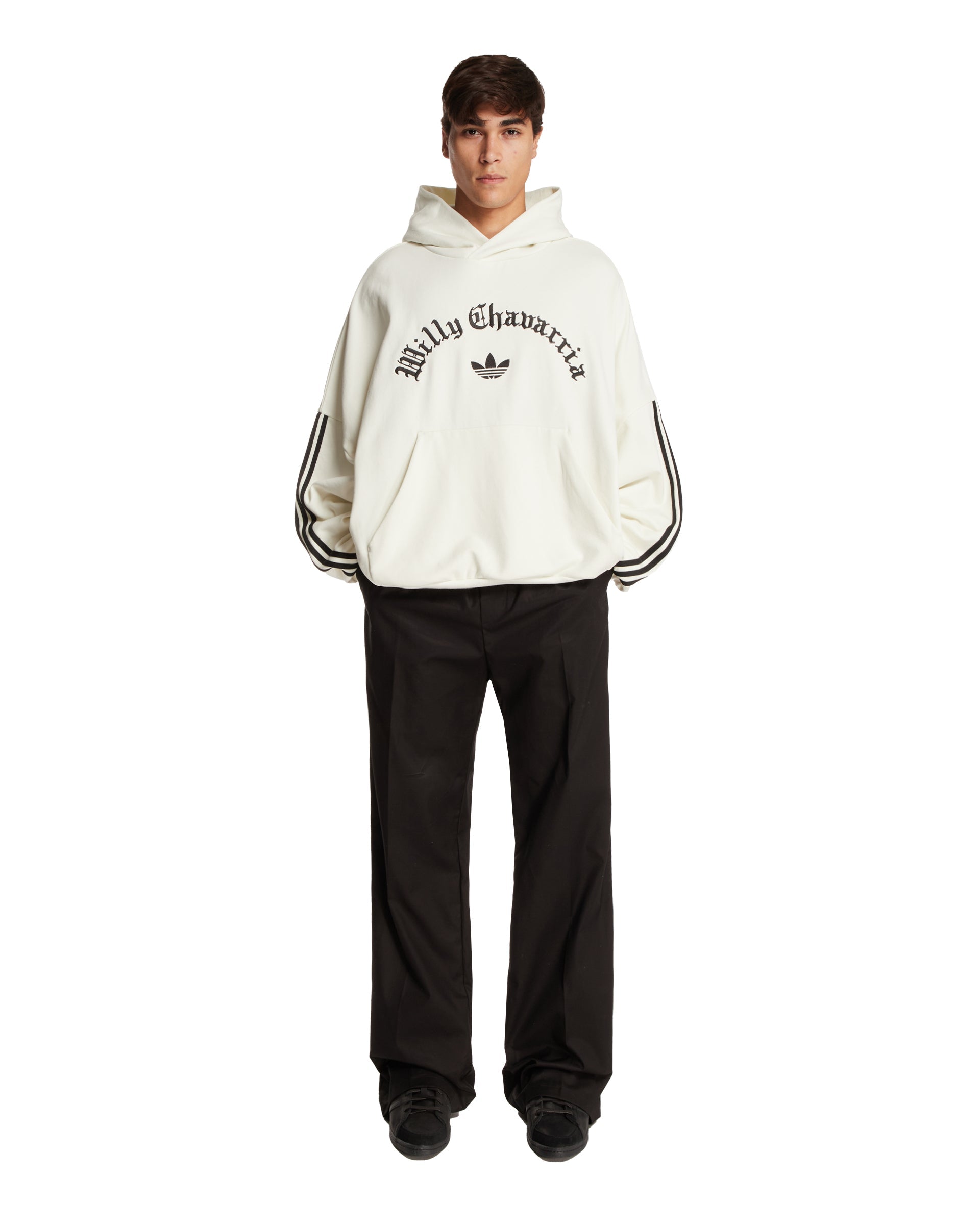 Adidas Originals x Willy Chavarria White Hoodie - ADIDAS