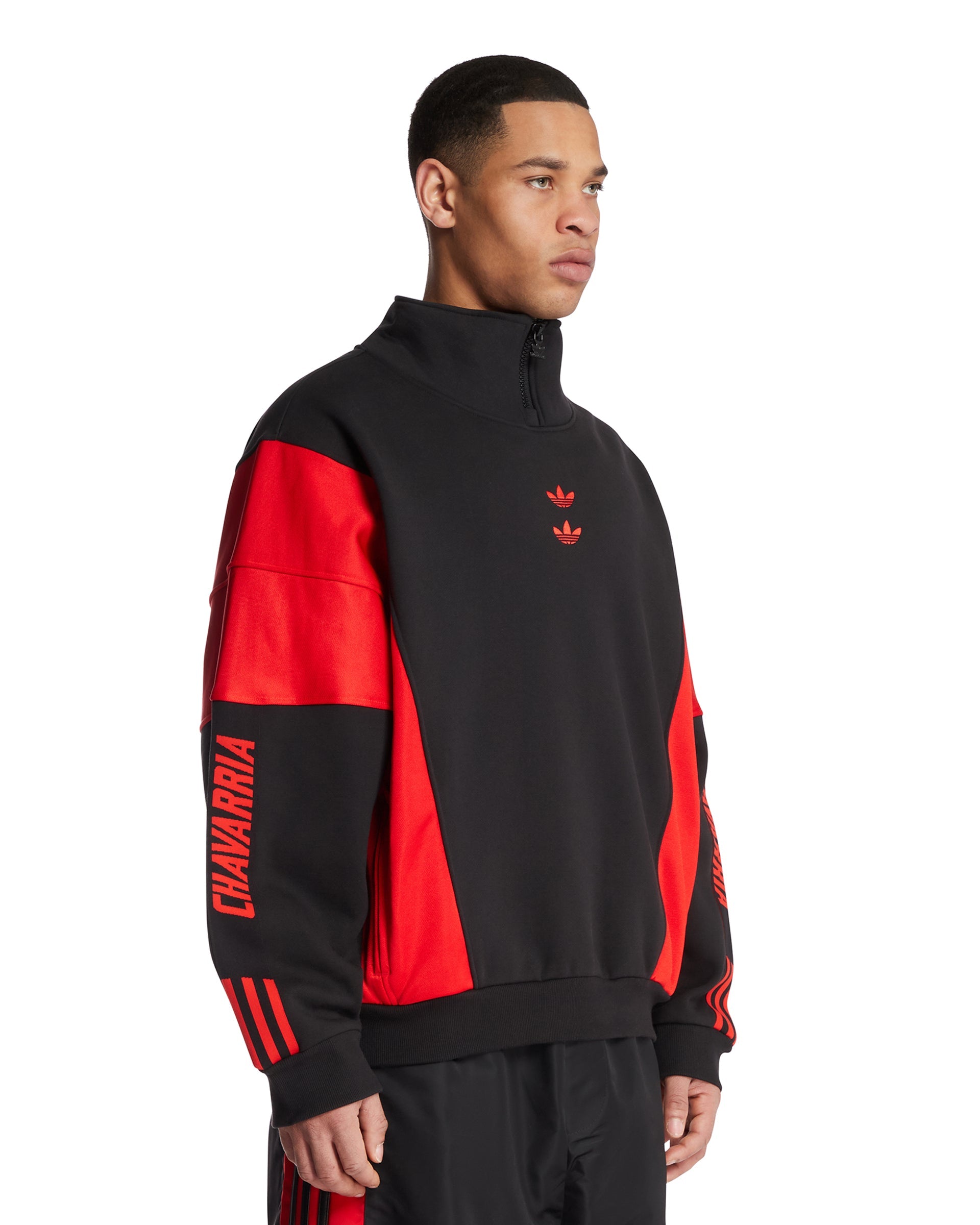 Оригінальна X Willy Chavarria Black Watsonville Sweatshirt Adidas – вид ззаду - ADIDAS