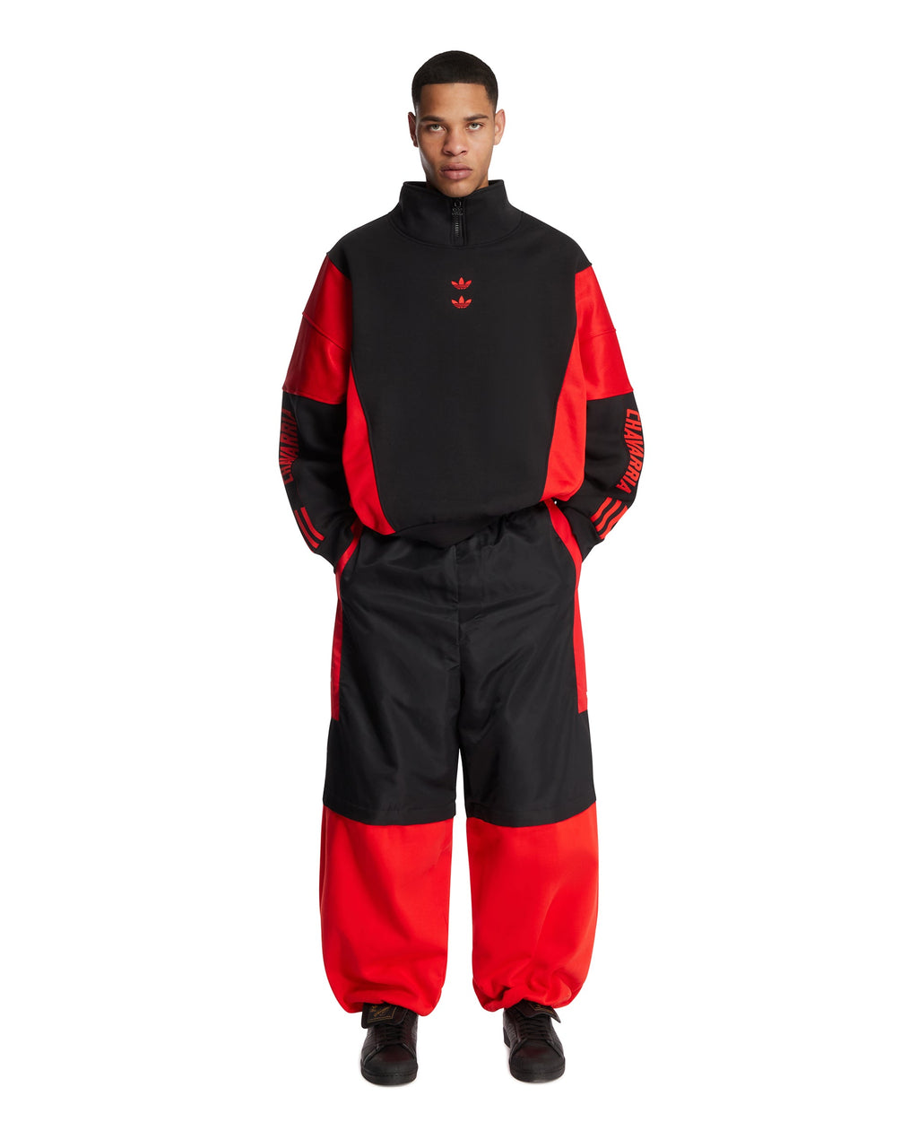 Оригінальна X Willy Chavarria Black Watsonville Sweatshirt Adidas – детальний вид