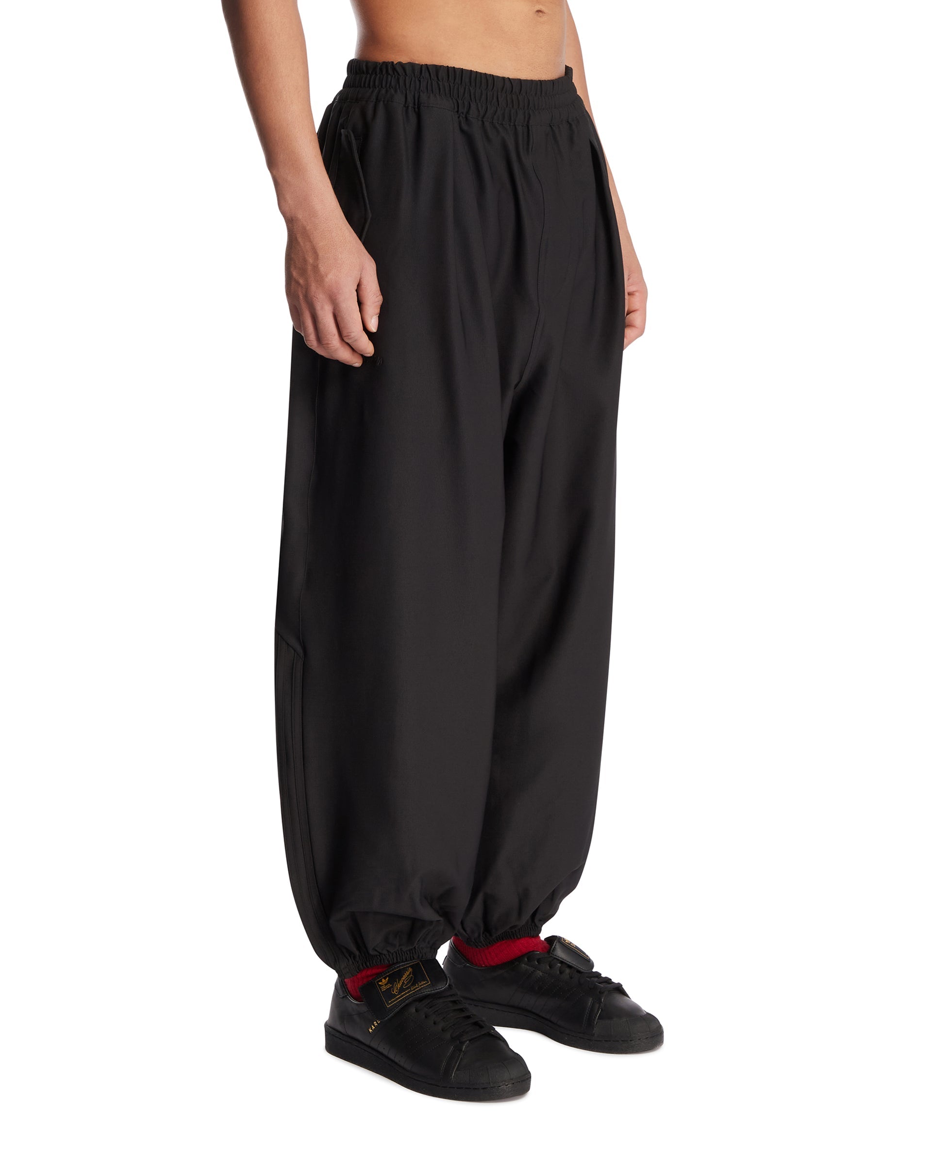 Оригінальна X Willy Chavarria Black Oversize Track Pants Adidas – вид ззаду - ADIDAS